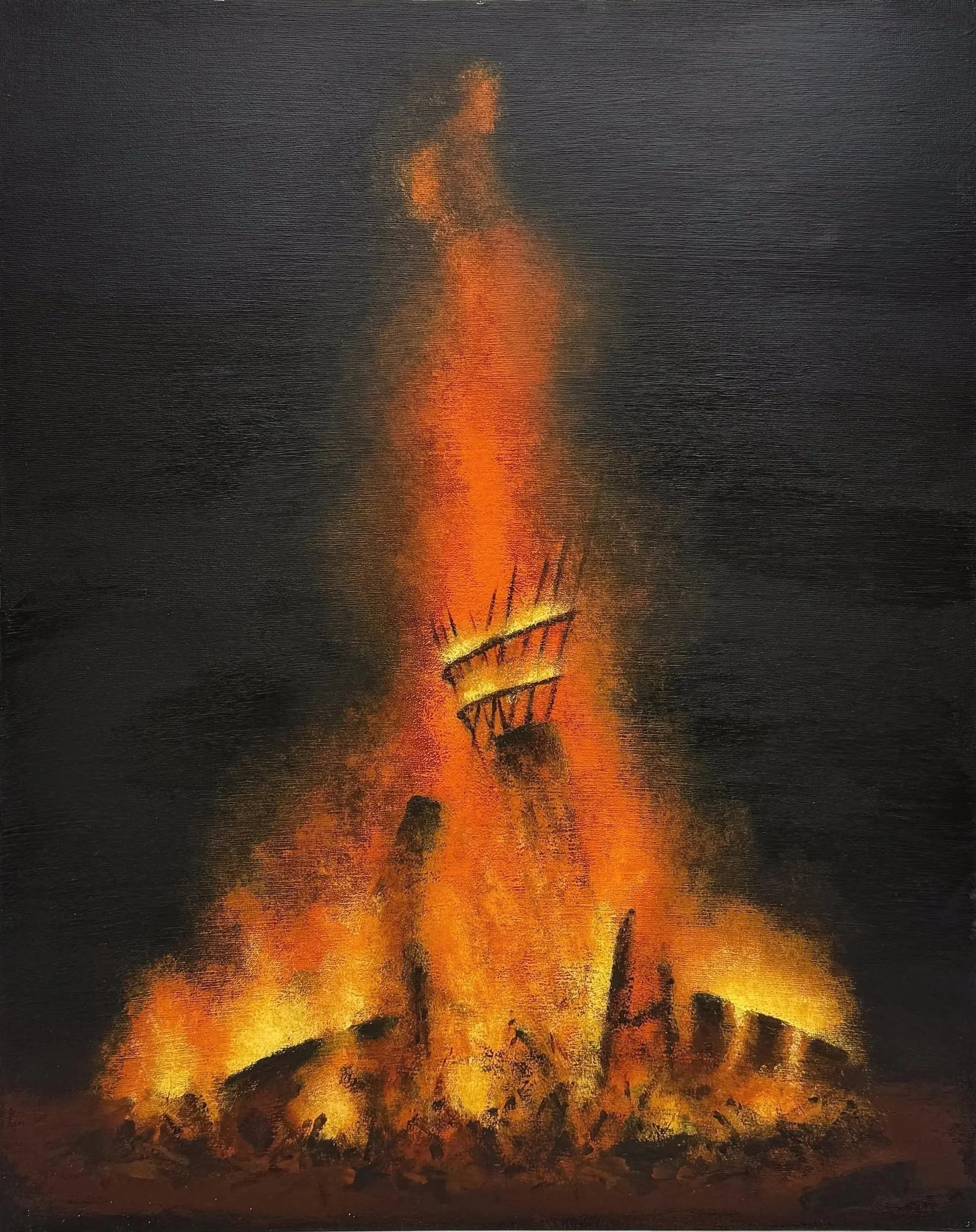 Effigy, 2025, acrylic paint on canvas