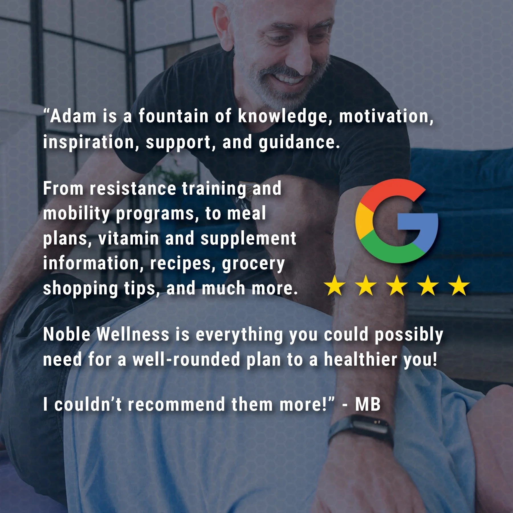 Grateful doesn&rsquo;t even begin to cover it 🙏

Hearing words like this fuels my purpose every single day.

Our mission at Noble Wellness is simple: To guide, support, and empower you with everything you need to build a stronger, healthier, more co