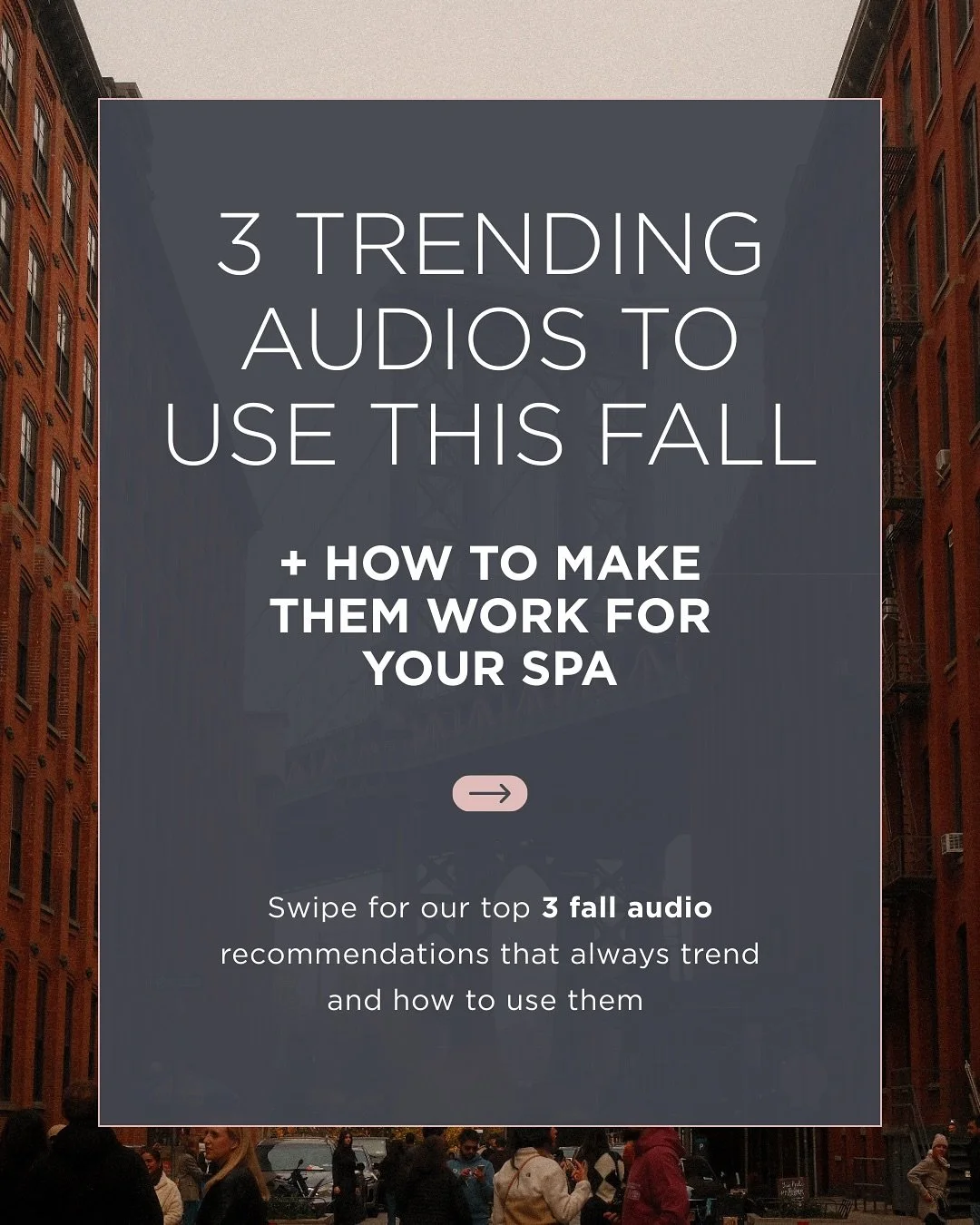 You CAN plan ahead to use trending audios...📲👂The right sound can double your reach, and the best part? Seasonal audios come back every year.

Here&rsquo;s what we recommend:
🎵 Keep a running list of seasonal audios in your saved folder. They alwa