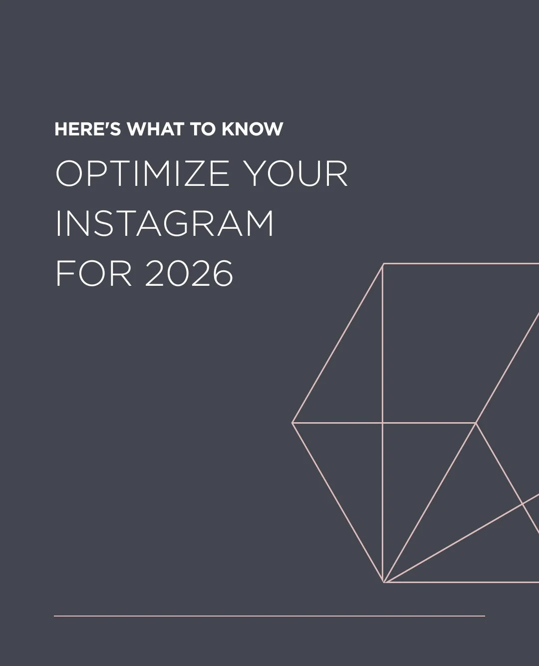 Tired of chasing trends that burn out before your next post? Instagram has evolved, and your spa&rsquo;s content should too.

Here&rsquo;s the shift: what worked last year won&rsquo;t work in 2026.
Instagram is a search engine now. Keywords matter, c