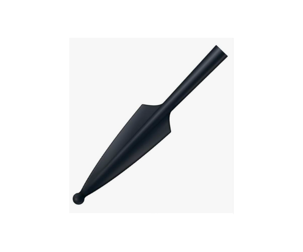Cold Steel 92R95Z Rubber Training, Spear Head, Clam Package