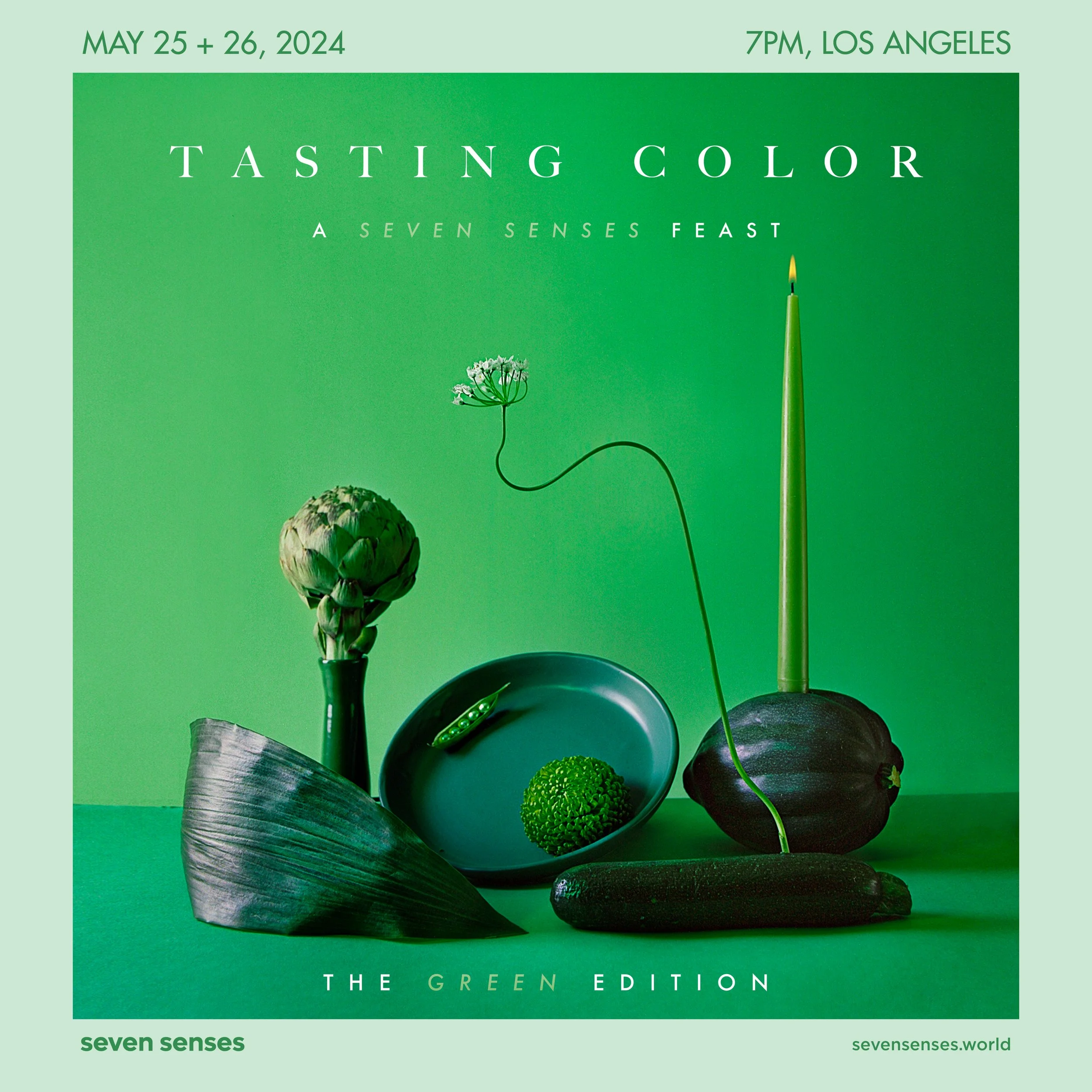 Tasting Color. The Green Edition (Sold Out)
