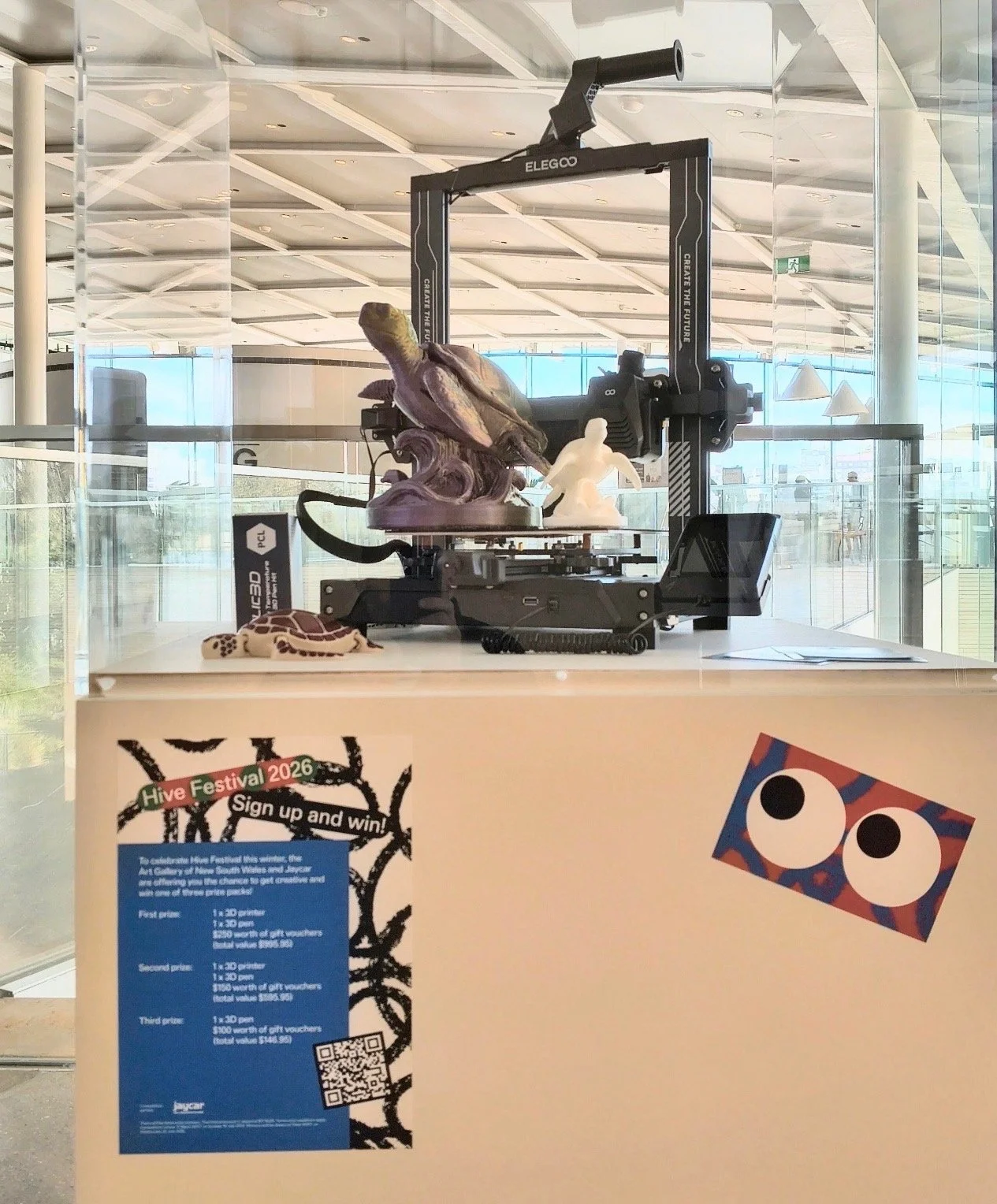 Art Gallery NSW- 3D Printer Prize donated by Jaycar/ Bayard 2026