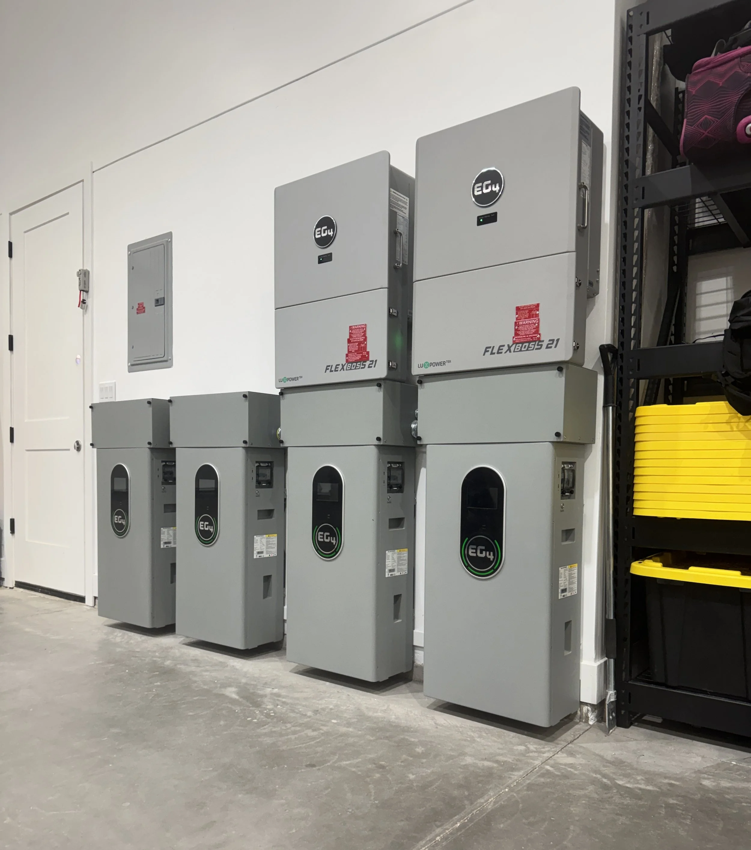 Residential EG4 Solar and Battery system installed by River Sun Solutions in Lake Havasu City.