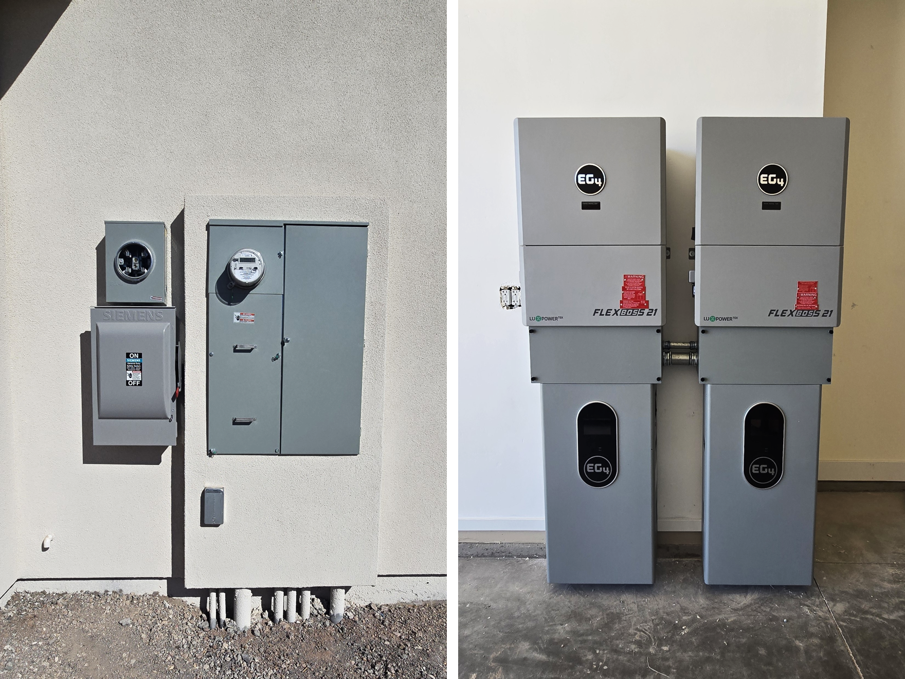 Residential Solar and Battery system installed by River Sun Solutions in Lake Havasu City.