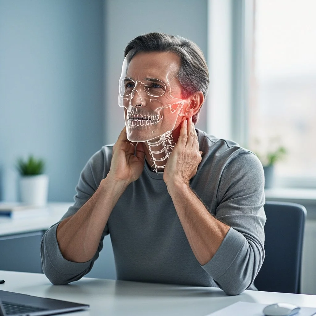 Halswirbelsäulen Blockaden und CMD: Warum HWS und CMD so oft zusammenhängen (und was wirklich dahintersteckt)