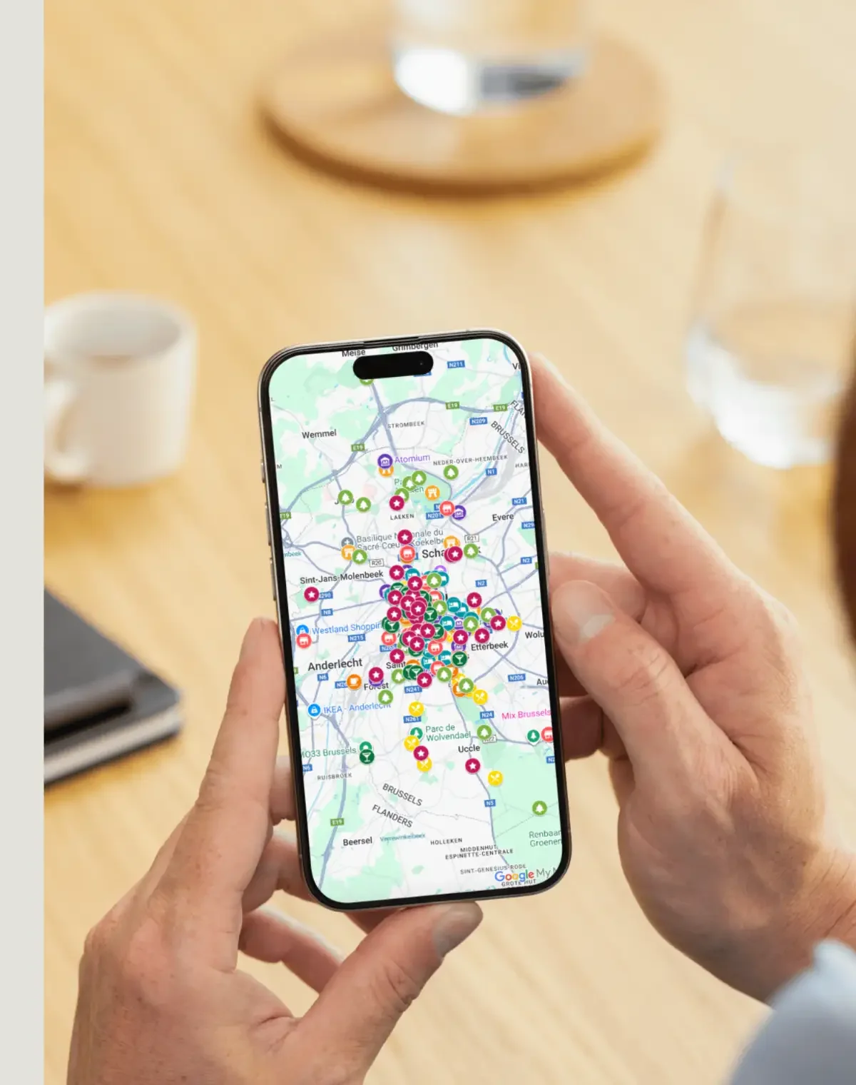 Bruges Digital Travel Map – iOb Design.webp