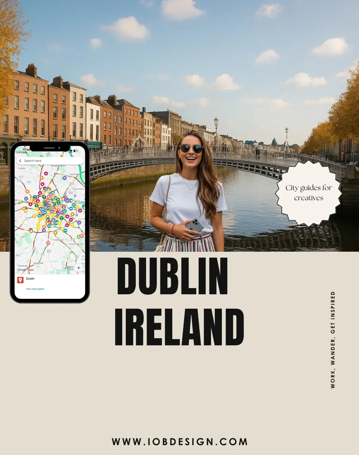 Dublin Inspire Map for Creatives | Interactive Google Map