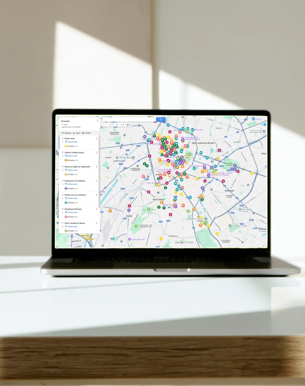 Brussels Digital City Map – iOb Design.webp