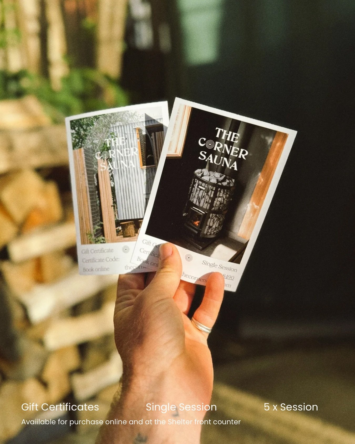 Gift vouchers available! 

Physical vouchers available the front counter of @shelterapollobay - or purchase via our website.

Give a loved one the gift of calm.