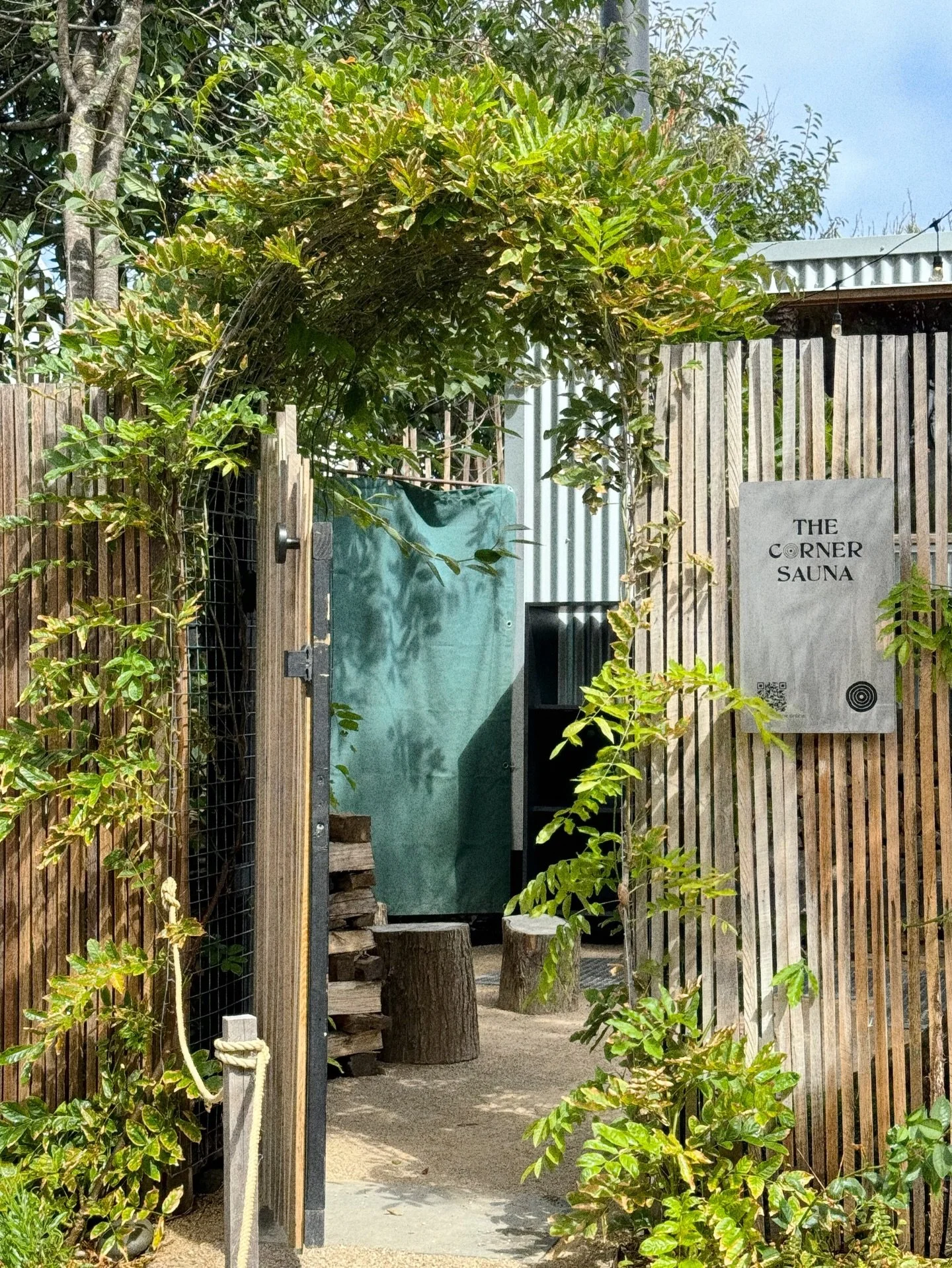 You&rsquo;ll spot us down the side of @shelterapollobay - enter through the green arch into a private and peaceful space.

Open this afternoon from 4pm. Bookings online.

Silent session 7-8pm.