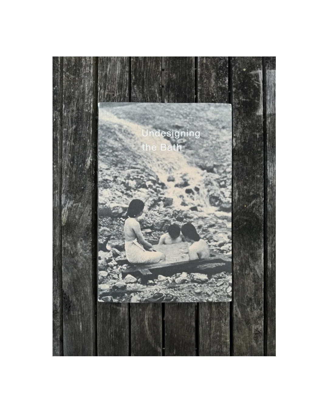 On our reading list this week. &lsquo;Undesigning the Bath&rsquo; by Leonard Koren.