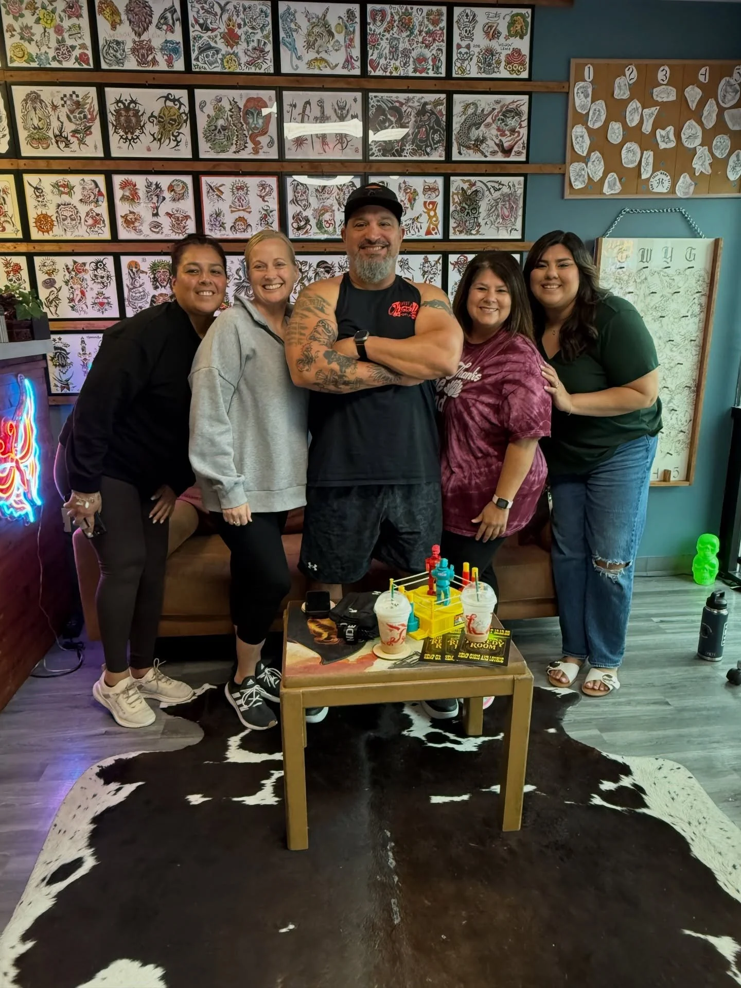 Thankful for every client who&rsquo;s become a friend and for our crew and their families who hold it all together. This shop was built on long nights, loud laughs, and a whole lot of heart. Happy Thanksgiving &hearts;️ Enjoy your people and your pla