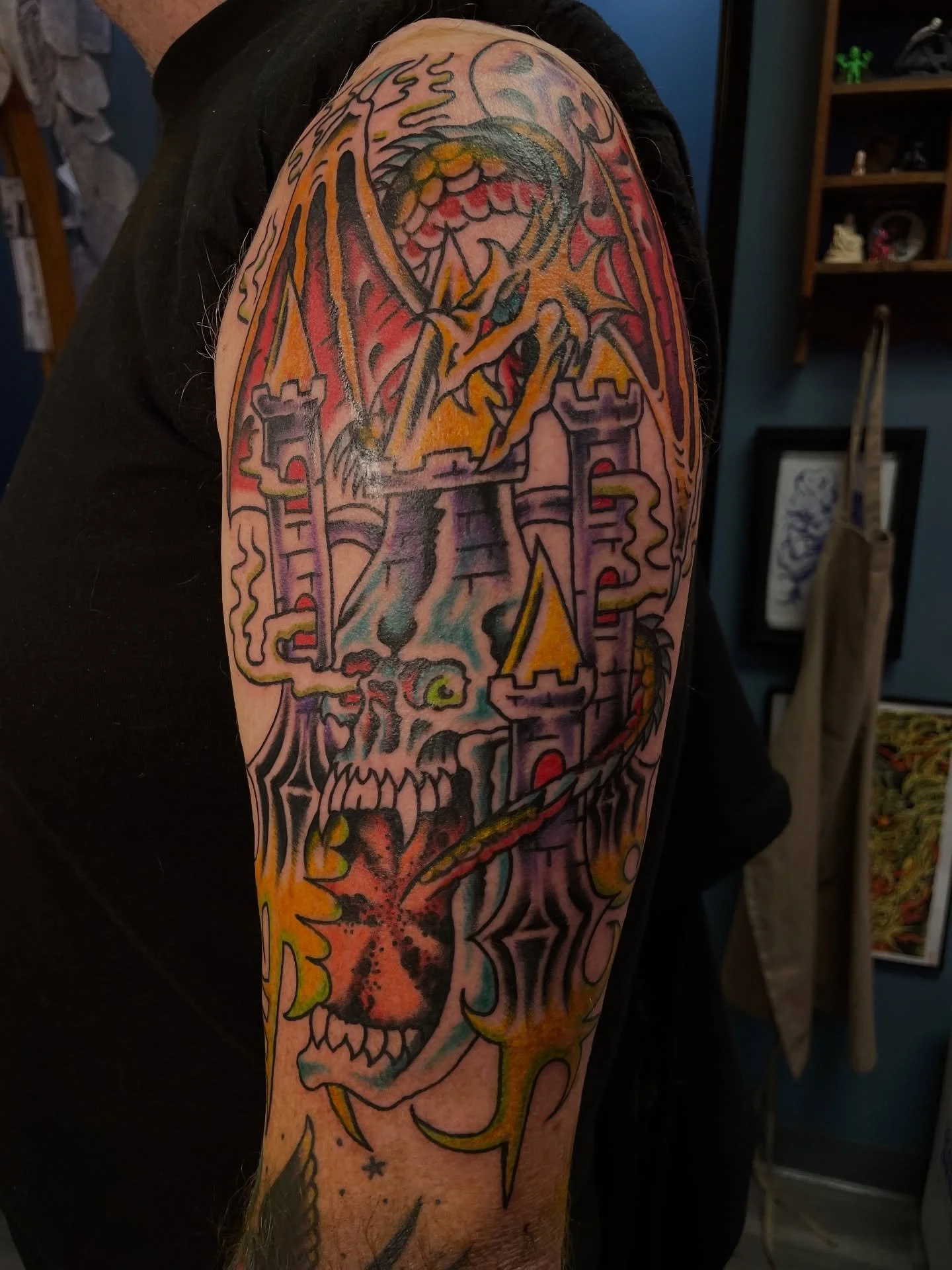 Some recent work from the DTM crew 🔥 They&rsquo;re absolutely killin it!! 

OPEN NOON TO 9PM EVERYDAY
DM, Call, walk-in whenever, we got you. 

#TattooFamily #WalkInsWelcome #SupportLocal #cedarparktattoo #georgetowntxtattoo #cedarpark #libertyhill 