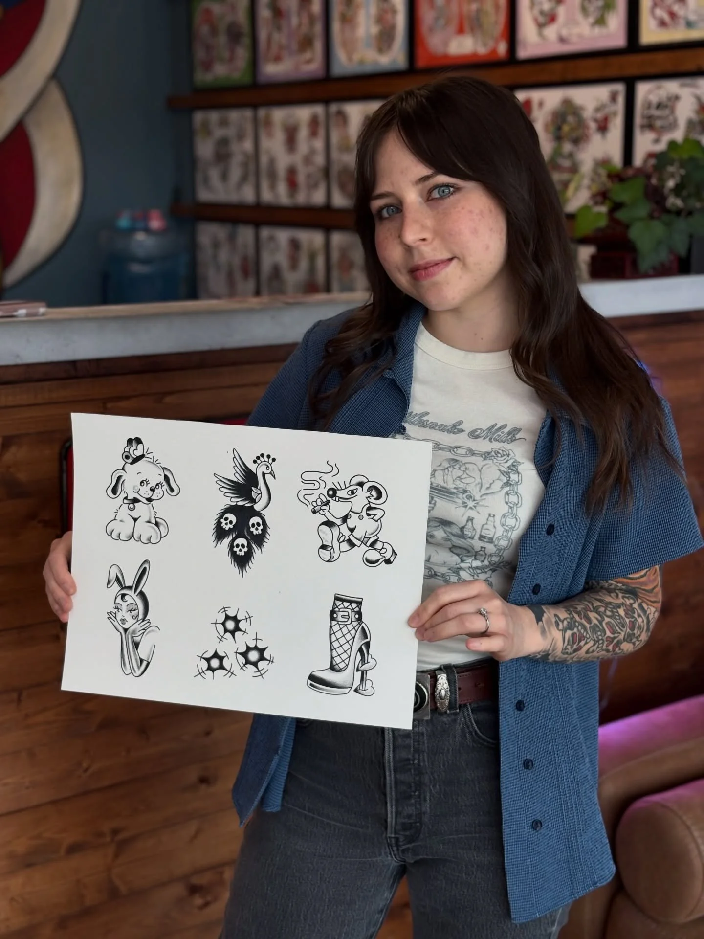 Here it is, y&rsquo;all! We know this is your favorite part- FLASH REVEAL TIME! Love is in the air&hellip; and so is Friday the 13th. 💕💀

We are obsessing over these designs! Here&rsquo;s everything you need to know about the tats:

Date: Friday, F