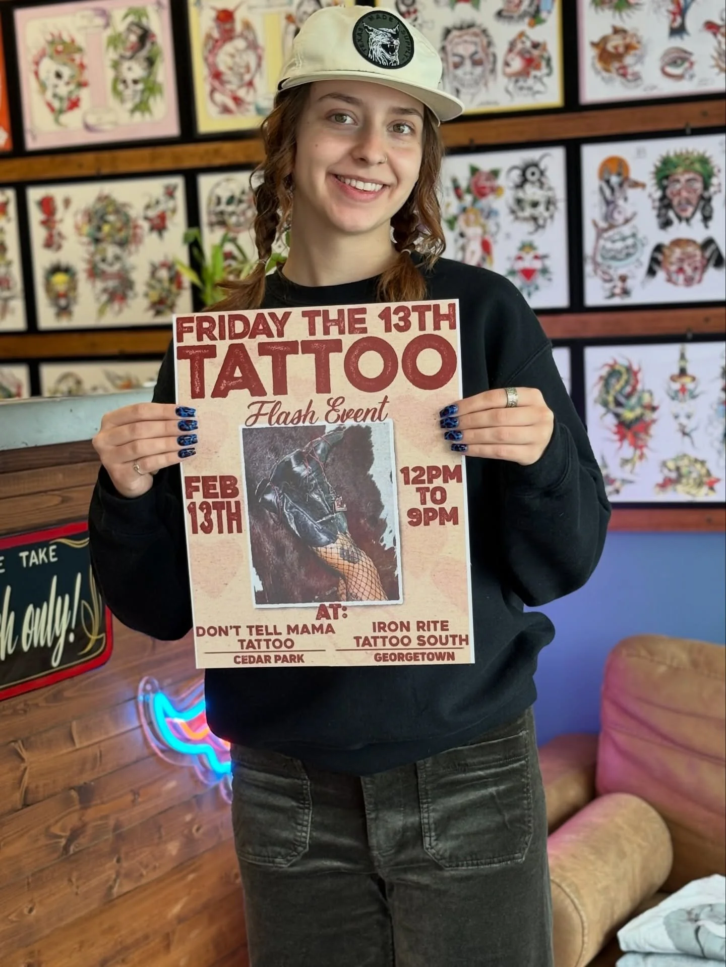 2 shops- ONE BIG FAMILY. Which shop are you coming to tomorrow? 👀 @ironritetattoosouth or @dont.tell.mama.tattoo? Both? 🤷🏼&zwj;♀️