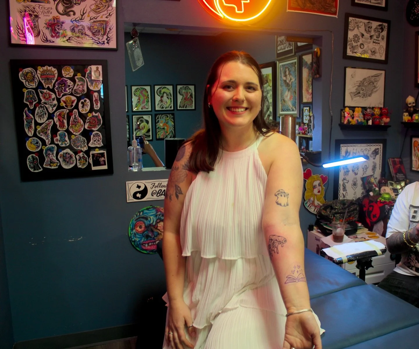 We do and LOVE tattooing in all styles. Bring us anything you got and we can connect you with the right artist for the job. Open all day, every day for walk-ins and appointments. Swing by, DM, text, call or click the link in our bio to set something 