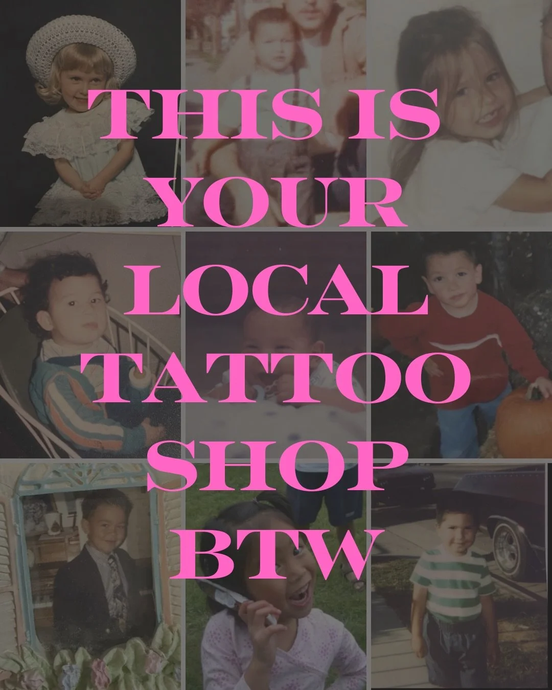 thanks for letting us crazy kids tattoo you🫶