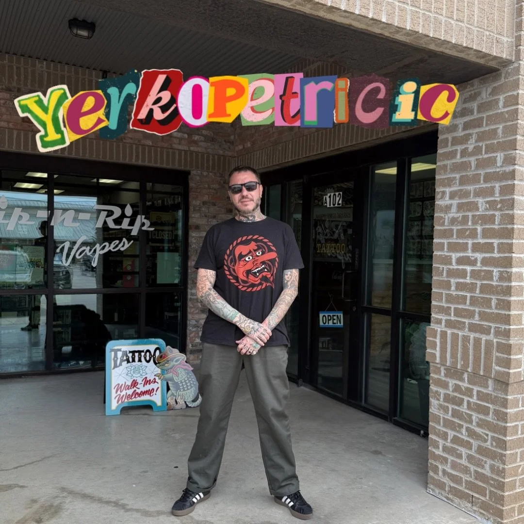 ⚡️ @yerkopetricic ⚡️ is tattooing at Don&rsquo;t Tell Mama today and tomorrow (3/14 and 3/15) and Iron Rite South Tattoo Thursday through Saturday (3/16-3/18) 🤩

He has a book full of flash designs, taking walk-in&rsquo;s when available and acceptin