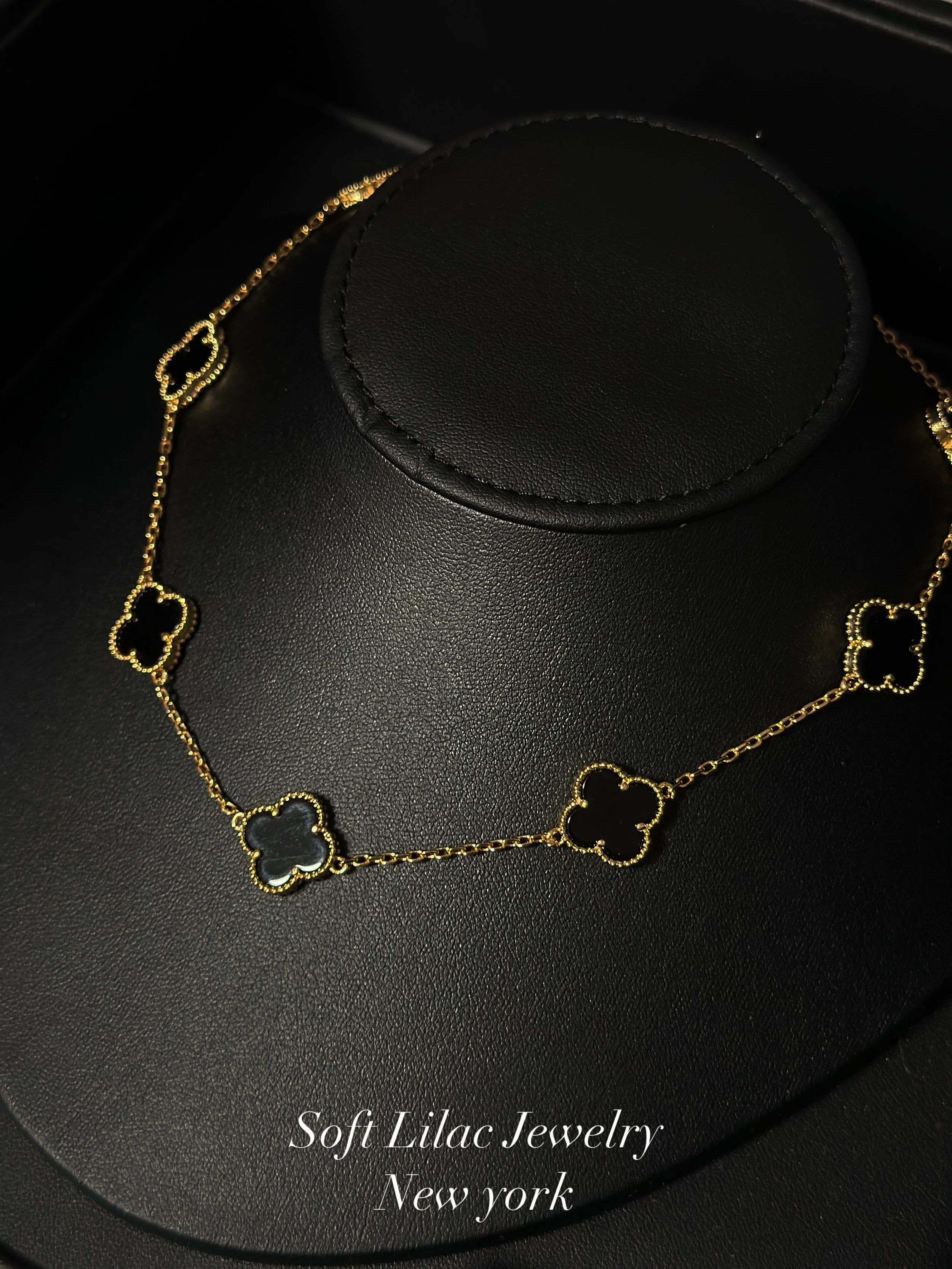 Van cleef choker Black