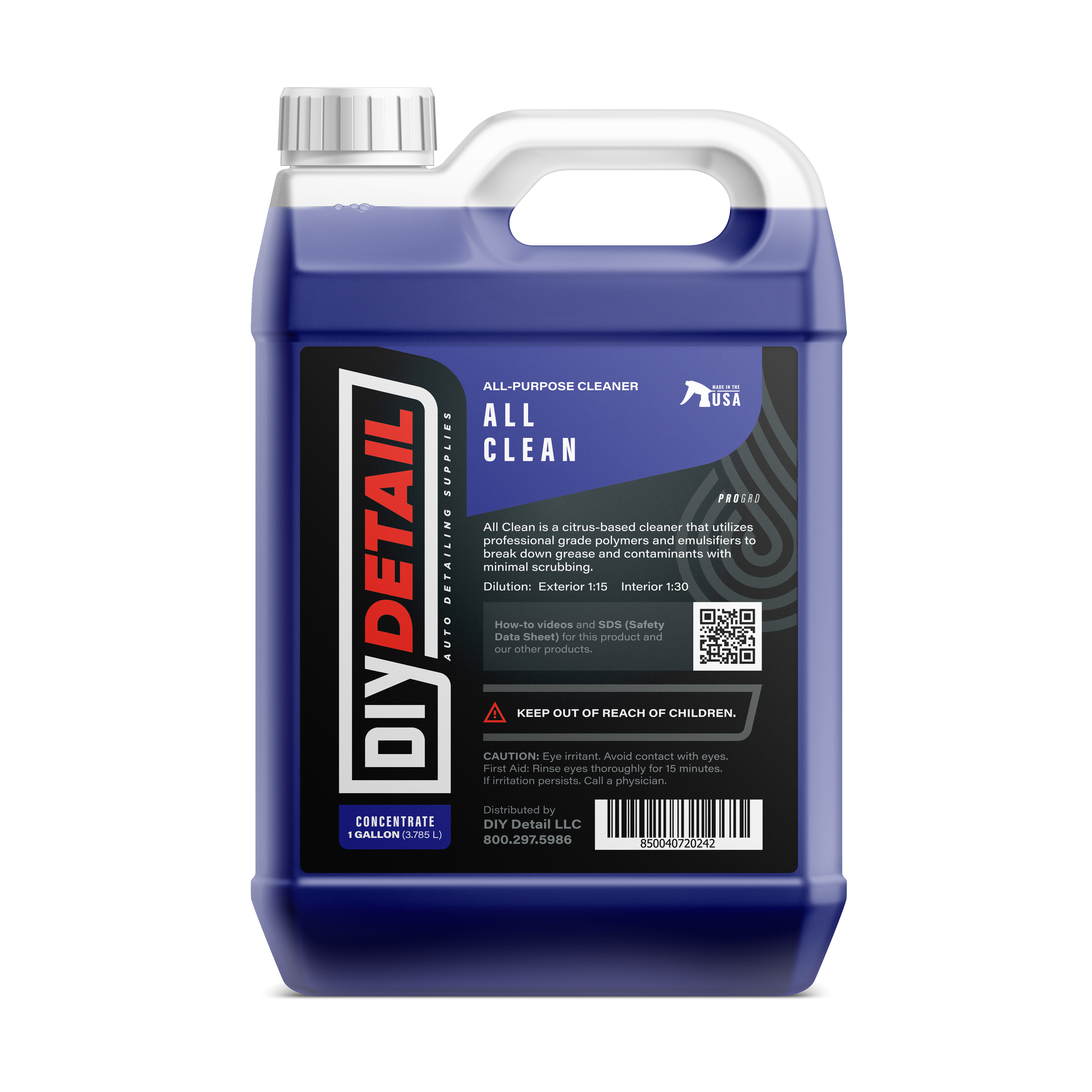 DIY Detail All Clean – 1 Gallon Concentrate