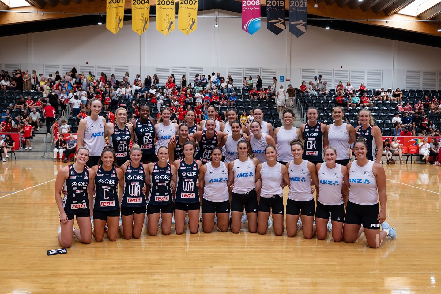 NZ Silver Ferns Vs NSW Swifts pre season match 

What a privilege it was to play against the Silver Ferns. An incredible experience and one I definitely won&rsquo;t forget 🤍