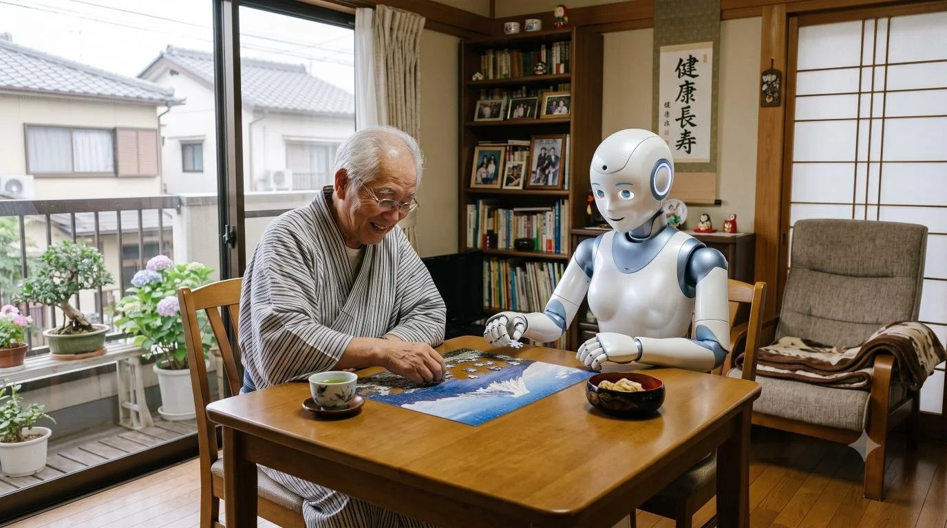 Japan's 2040 Robot Vision Reshapes Healthcare and Elderly Care