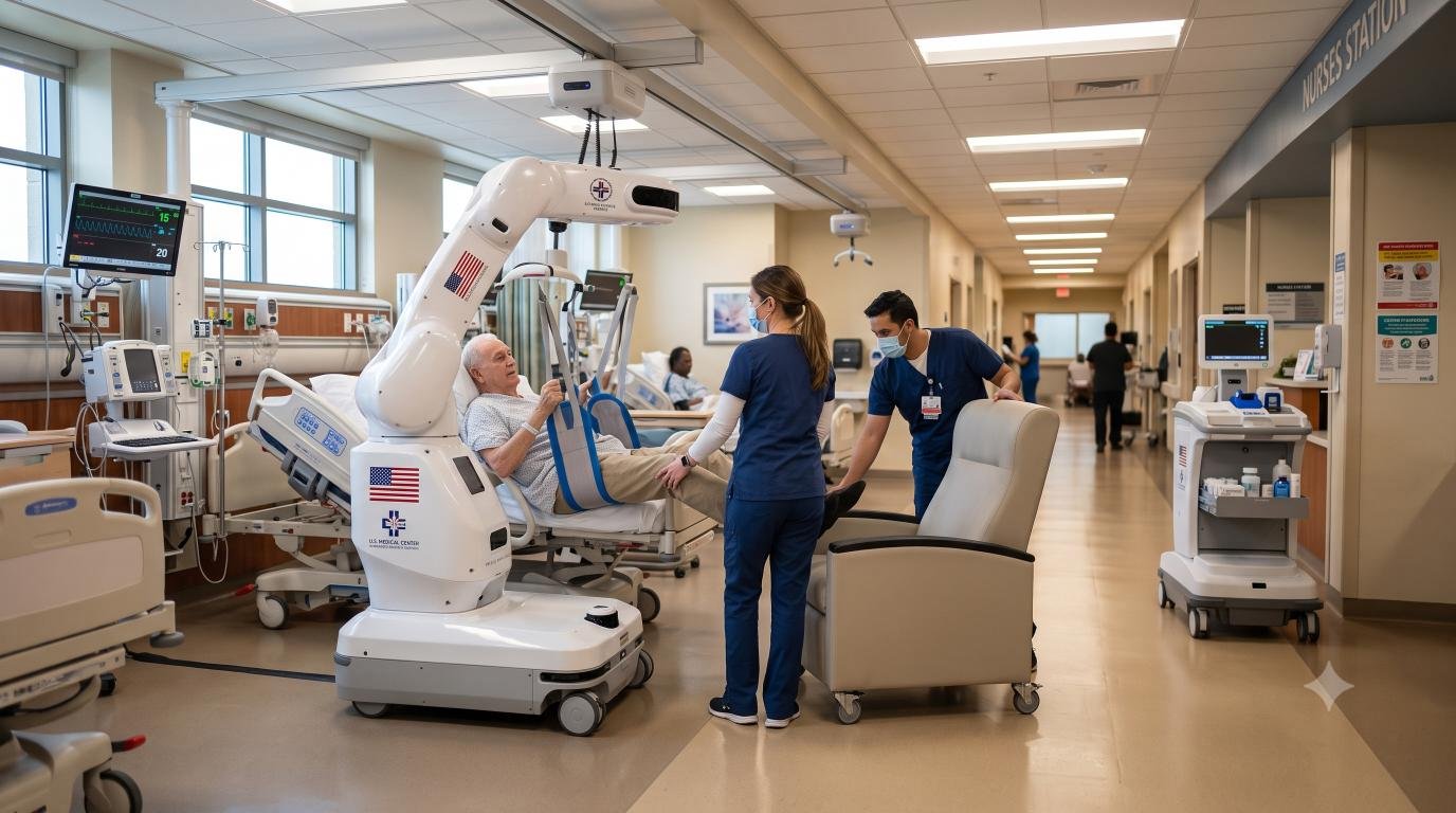 Patient-Transfer Robots Move Into the Mainstream