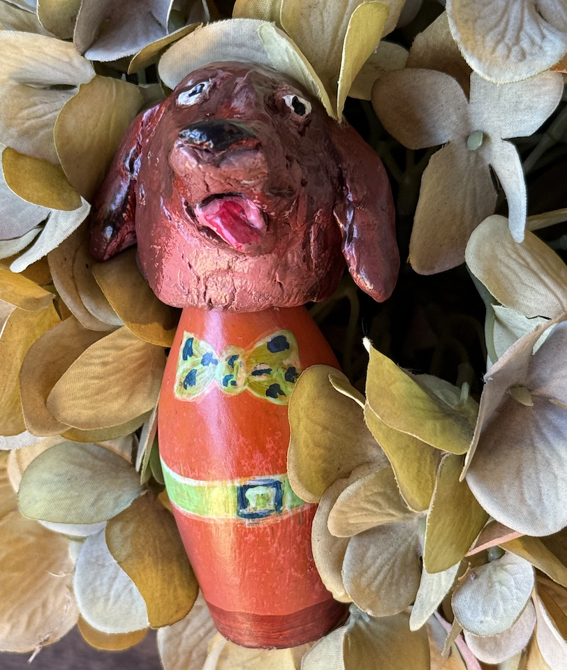 I am Bernard (Other names I have answered to Berny, Come here, Buttercup, Barney, Bern and Oh NO!)
I am a Dachshund
I am a silly playful little dog. You never have to worry about my nervous piddle because I am not that type of dog. While I am a littl
