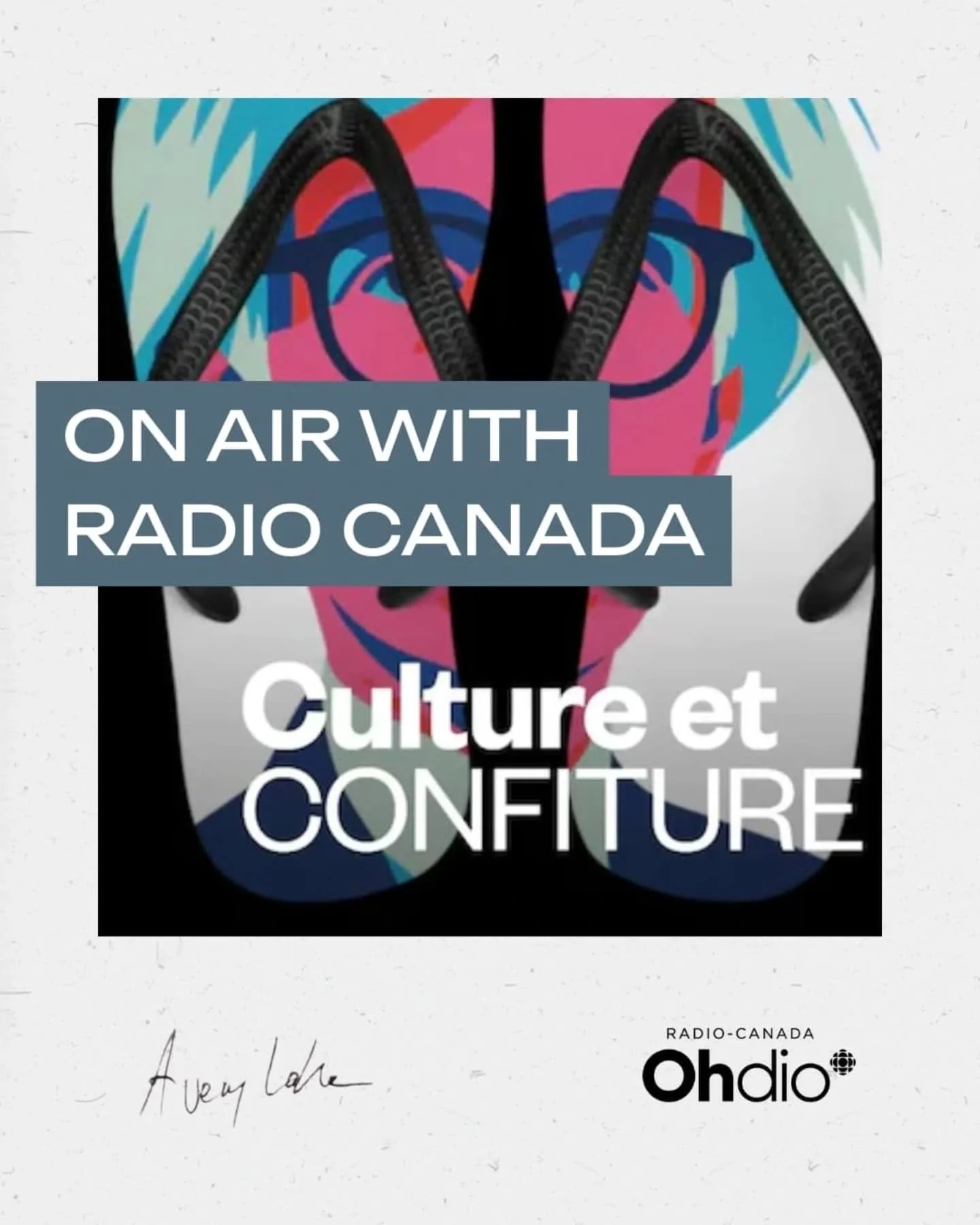 Had the pleasure of joining 'Culture et confiture' on Radio-Canada to talk about my latest exhibition 'Becoming Andy. To Chosen Singularity.' ✨
This project asks: what does it mean to be human when machines can replicate anything? Every piece remain