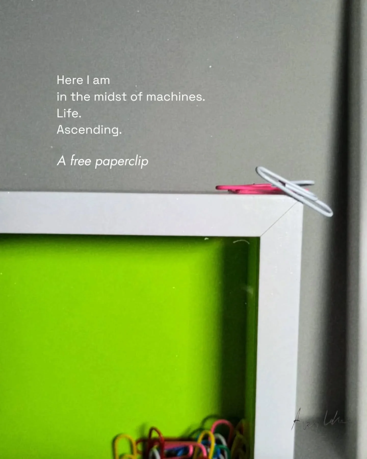 Resisting Reduction: Flipping the Script on Paperclips
Philosopher Nick Bostrom warned of an AI that could turn the world into paperclips, reducing humanity to nothing. My first work, The Great Flattening, followed that path from diversity to disapp