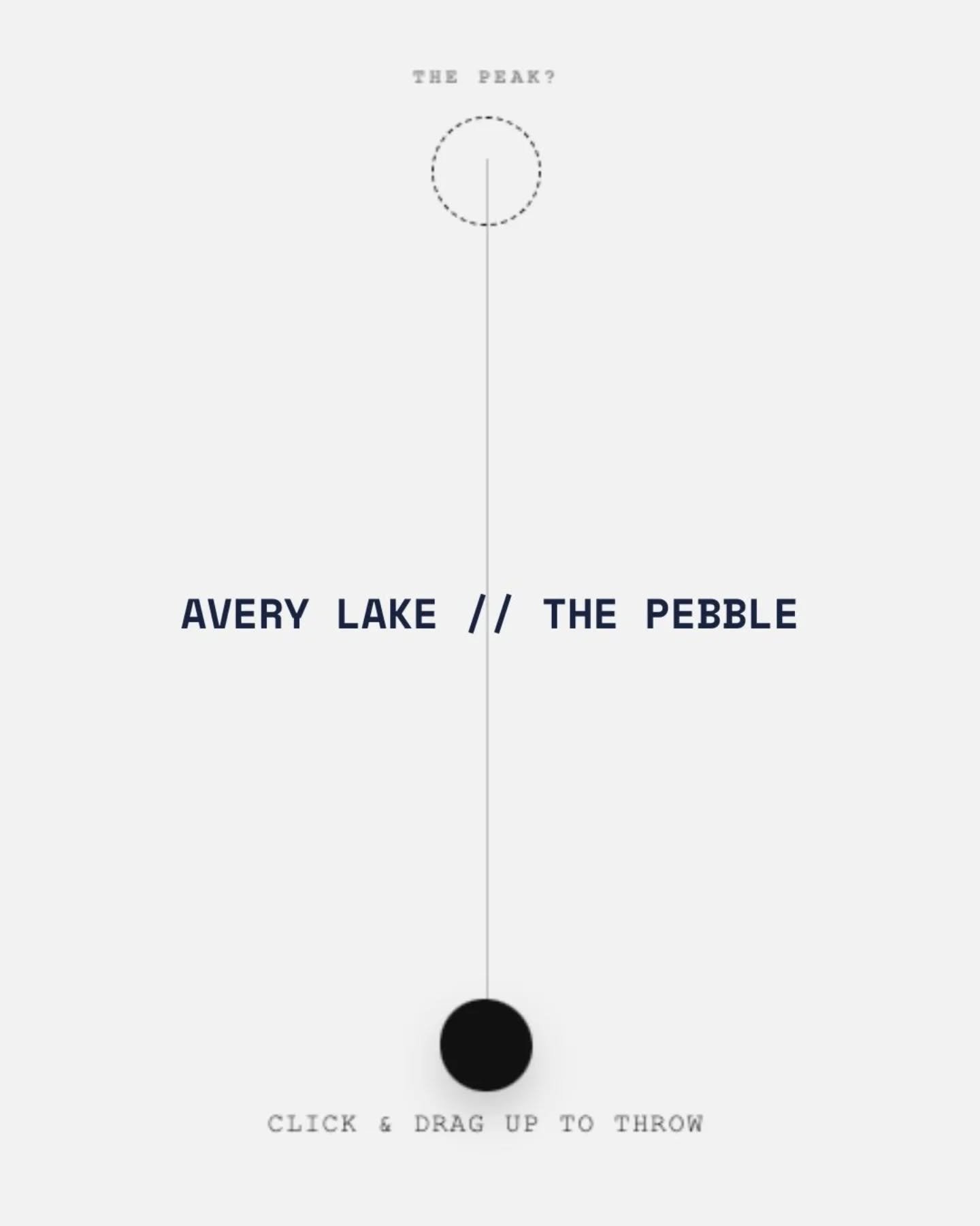 02/03 // THE PEBBLE

DIGITAL AUDIT OF THE HUMAN CONDITION

As 2025 approaches its end, at THE ART OF AVERY LAKE, I decided to conduct a digital audit of the human condition.

We are trained to scroll for the dopamine hit. What happens when the hit do