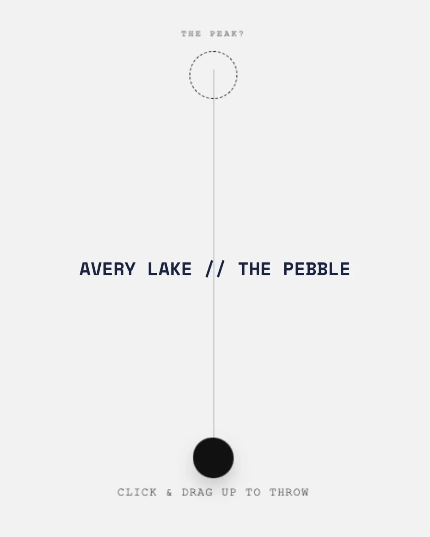 02/03 // THE PEBBLE

DIGITAL AUDIT OF THE HUMAN CONDITION

As 2025 approaches its end, at THE ART OF AVERY LAKE, I decided to conduct a digital audit of the human condition.

We are trained to scroll for the dopamine hit. What happens when the hit do