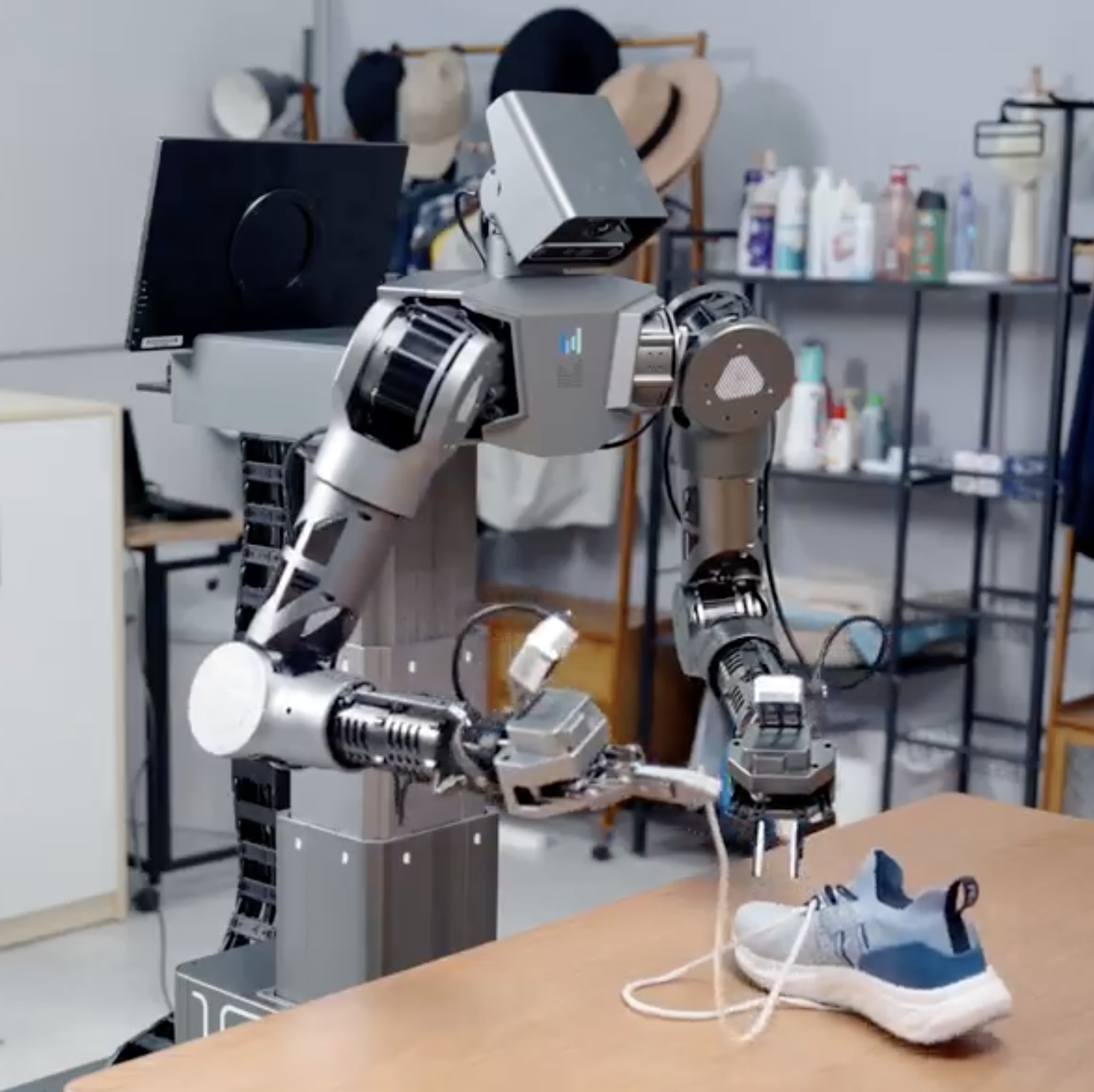 GR RL Teaches Robots to Lace Shoes With Real Human-Level Precision