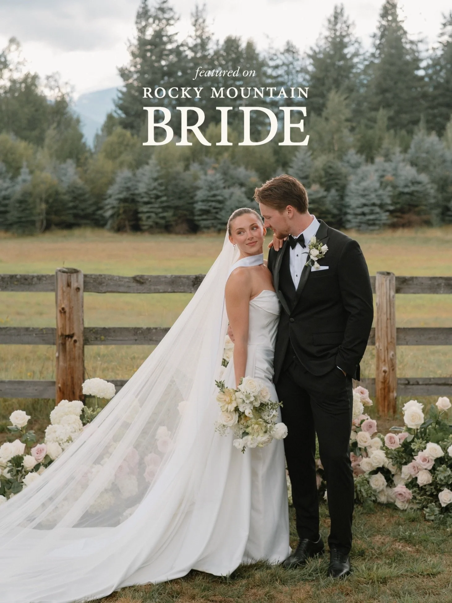 Faith &amp; Erik // FEATURED today on @rockymtnbride ✨

Last August, we celebrated these two at the bride&rsquo;s family home in Sandpoint, Idaho. A weekend filled with so much love, joy, and meaningful moments alongside their incredible families.

F