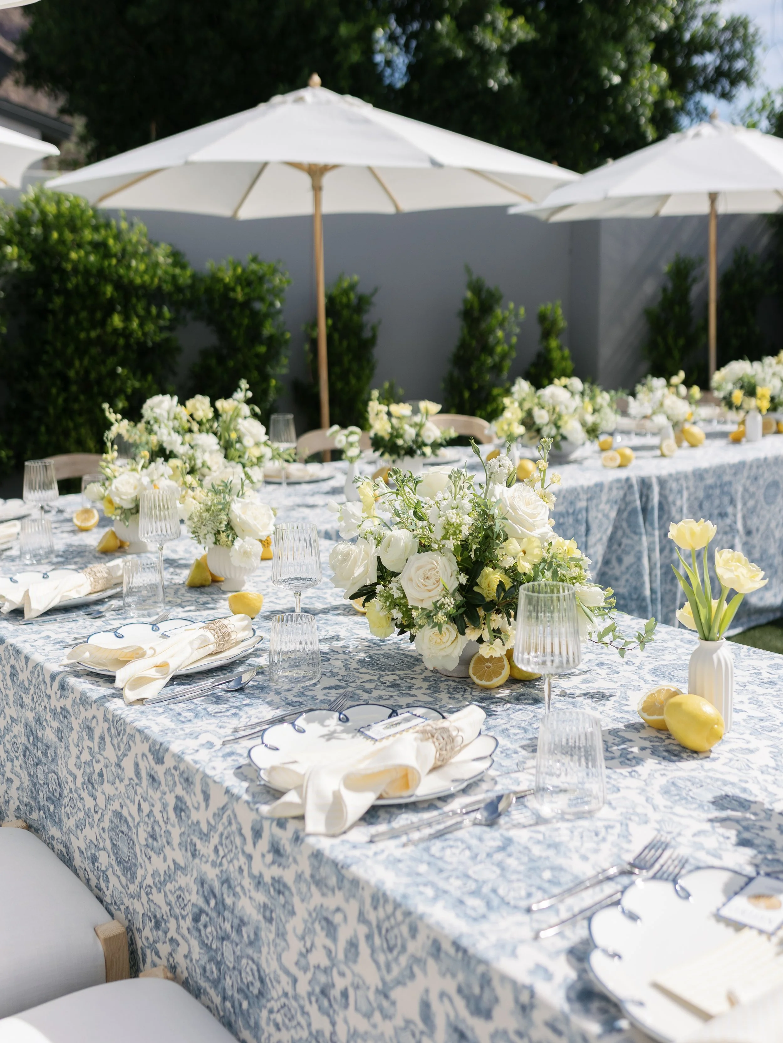 Bachelor alum Sarah Trott bridal shower Scottsdale Arizona event design Maison Glasco featured in Entertainment Tonight