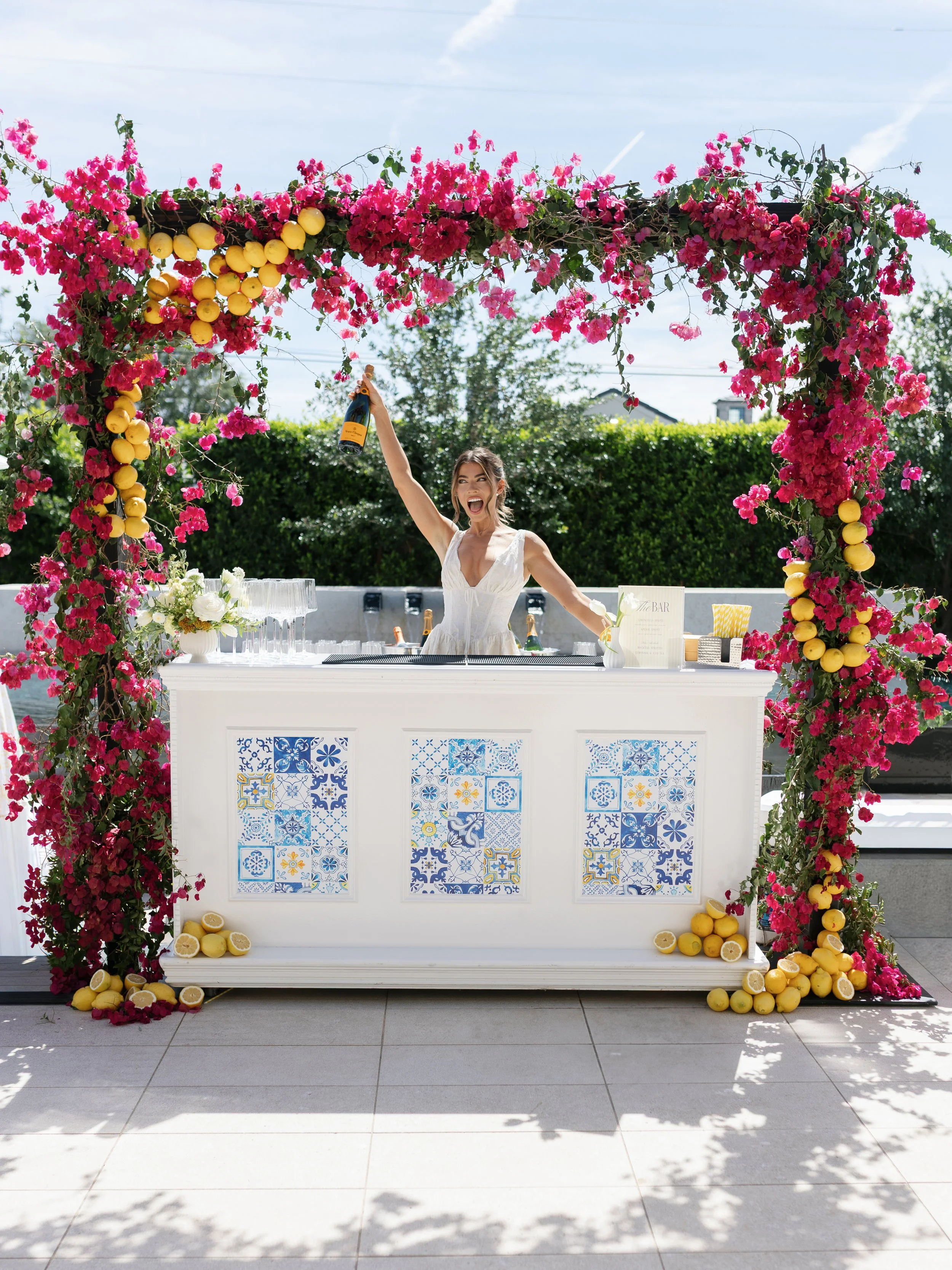 Italian-inspired bridal shower Scottsdale Arizona planned by Maison Glasco featured in US Weekly