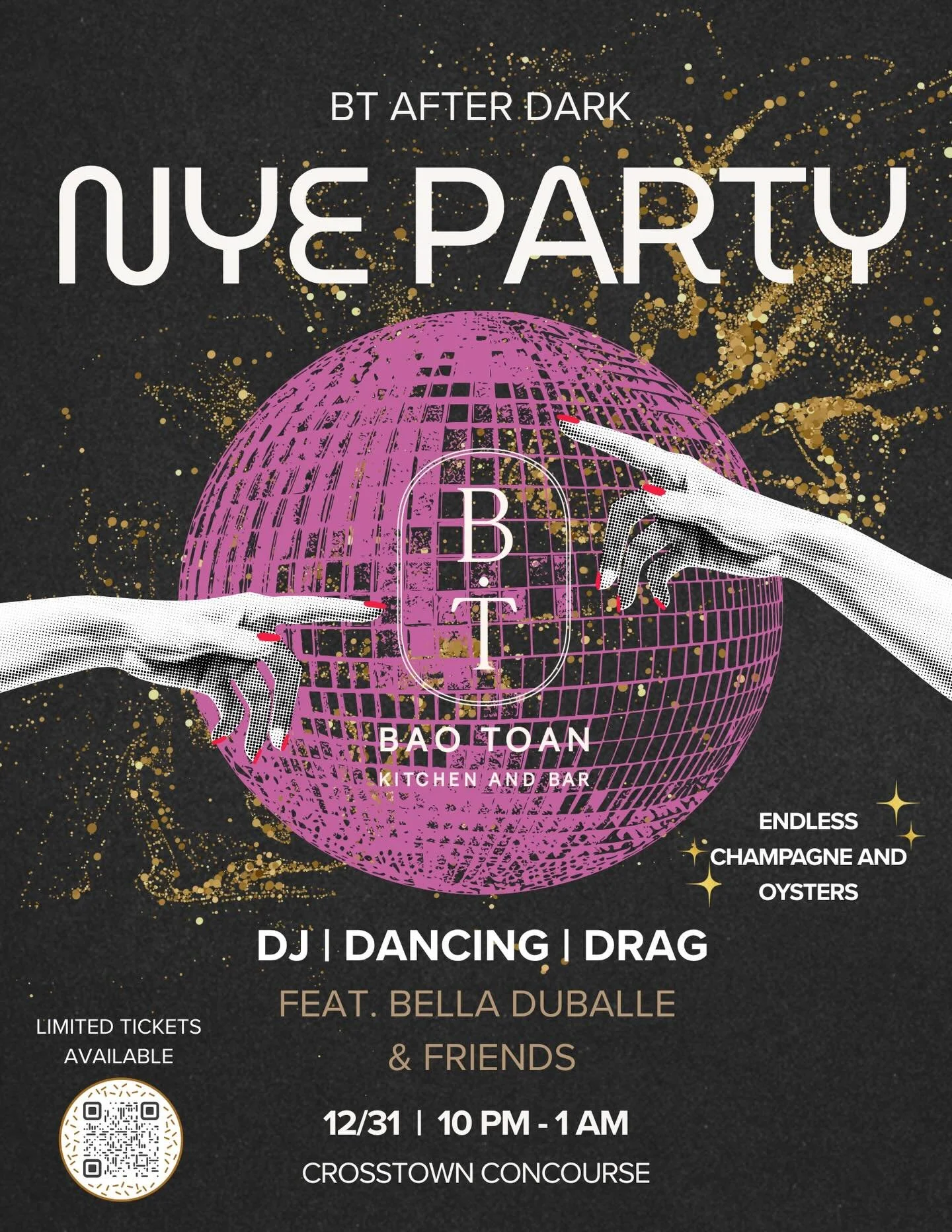 We promise you won&rsquo;t want to miss this one - endless bubbles 🍾, oysters 🦪 , small bites 🍡, dancing 💃🏻🕺🏻

Come hot, come ready ✨ 

Link to tickets in bio. 🎟️