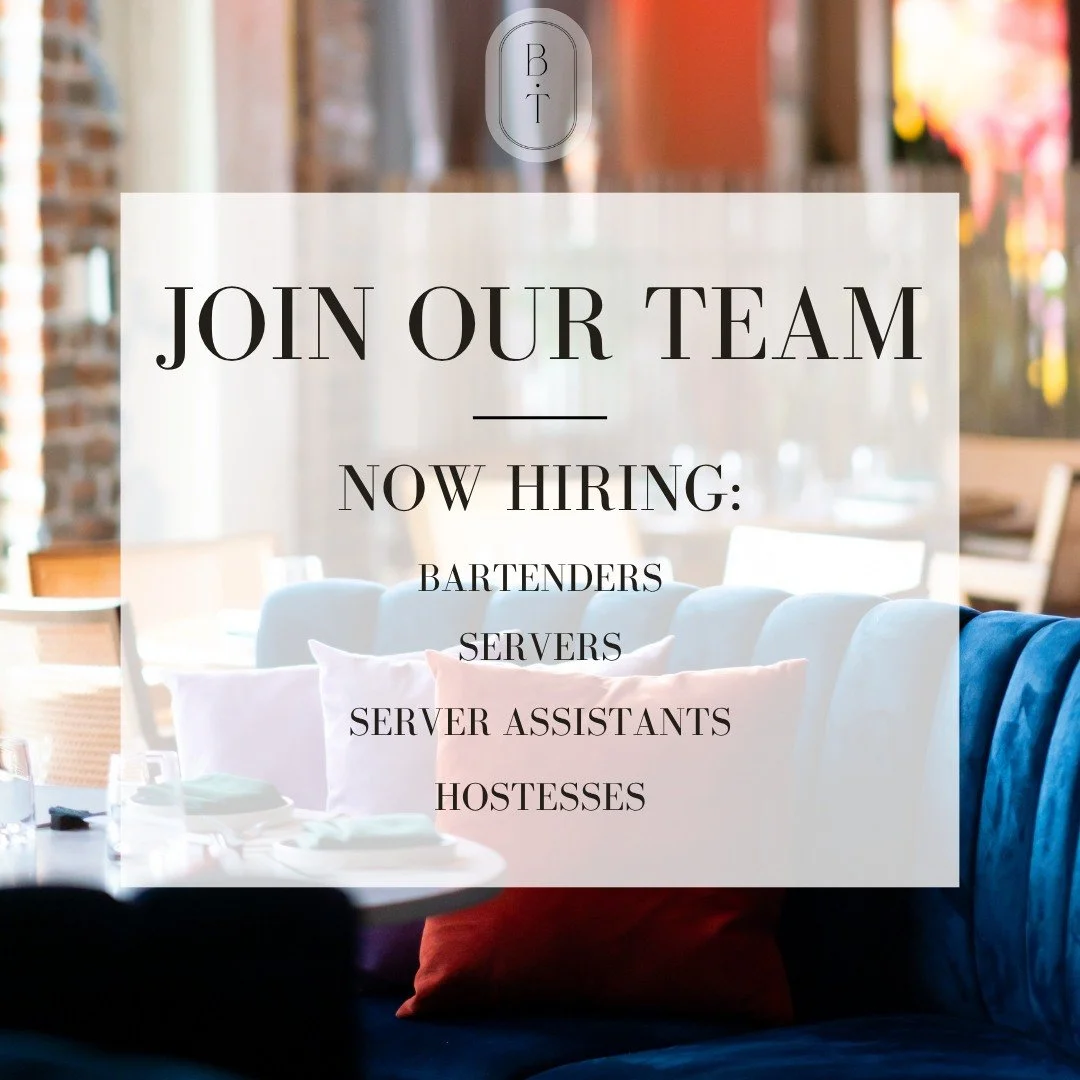 we&rsquo;re growing our FOH team.
if you&rsquo;re passionate about hospitality and looking for the right environment,
we&rsquo;d love to connect.
link in bio to apply.

https://forms.gle/3BtQ3GUDn6JxSxK8A
