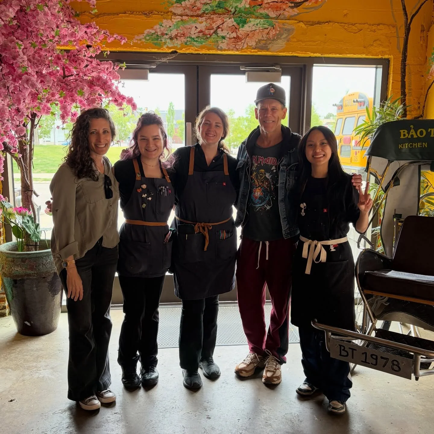 An honor having @kevinbacon join us for lunch at Bao Toan 🤍
Thank you for stopping by&mdash;we loved having you!