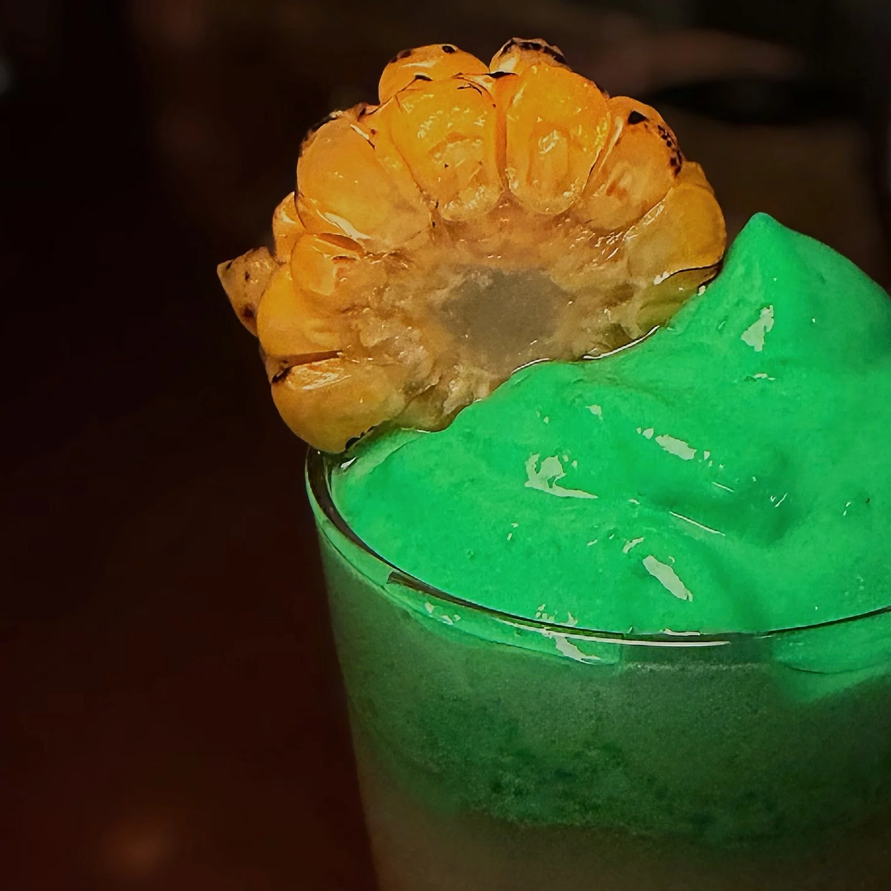 &ldquo;Mekong Moon&rdquo; 🌙

light and silky with notes of pandan, toasted corn, dark rum, and oat milk &mdash; soft at first sip, with just enough mystery to keep you coming back for another.

Created exclusively for tomorrow night&rsquo;s Cocktail
