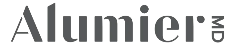 The logo for Alumiere VDL, with the brand name in stylized black text.
