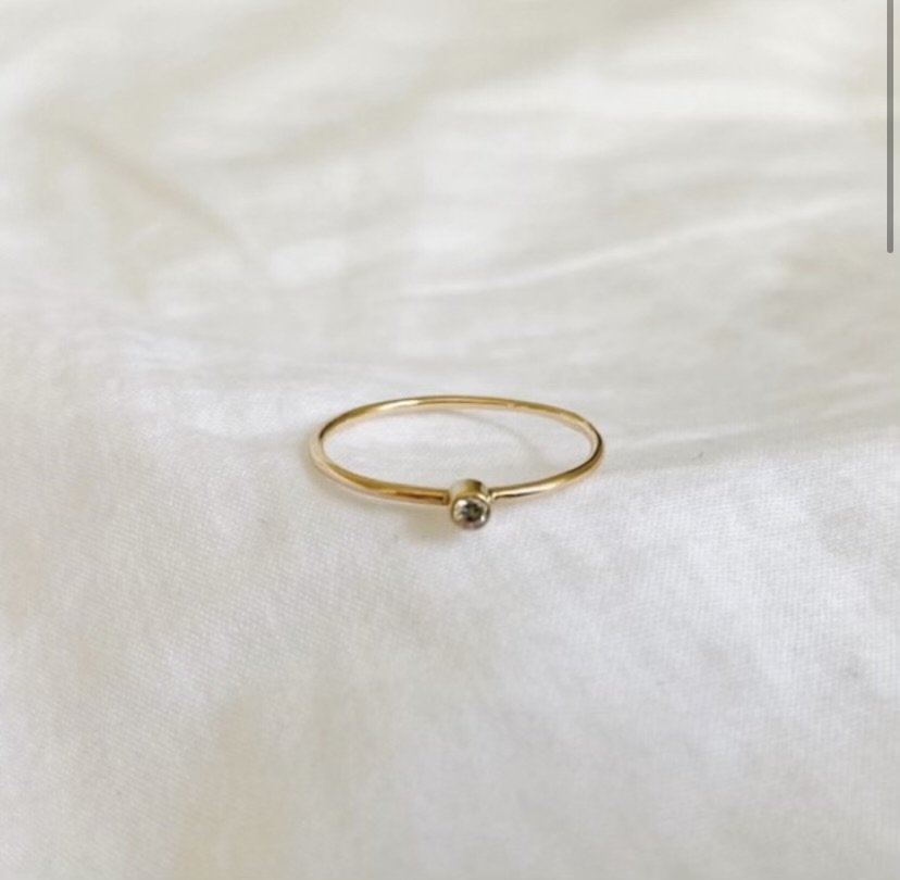 Rosalind Solid 14k Gold Ring