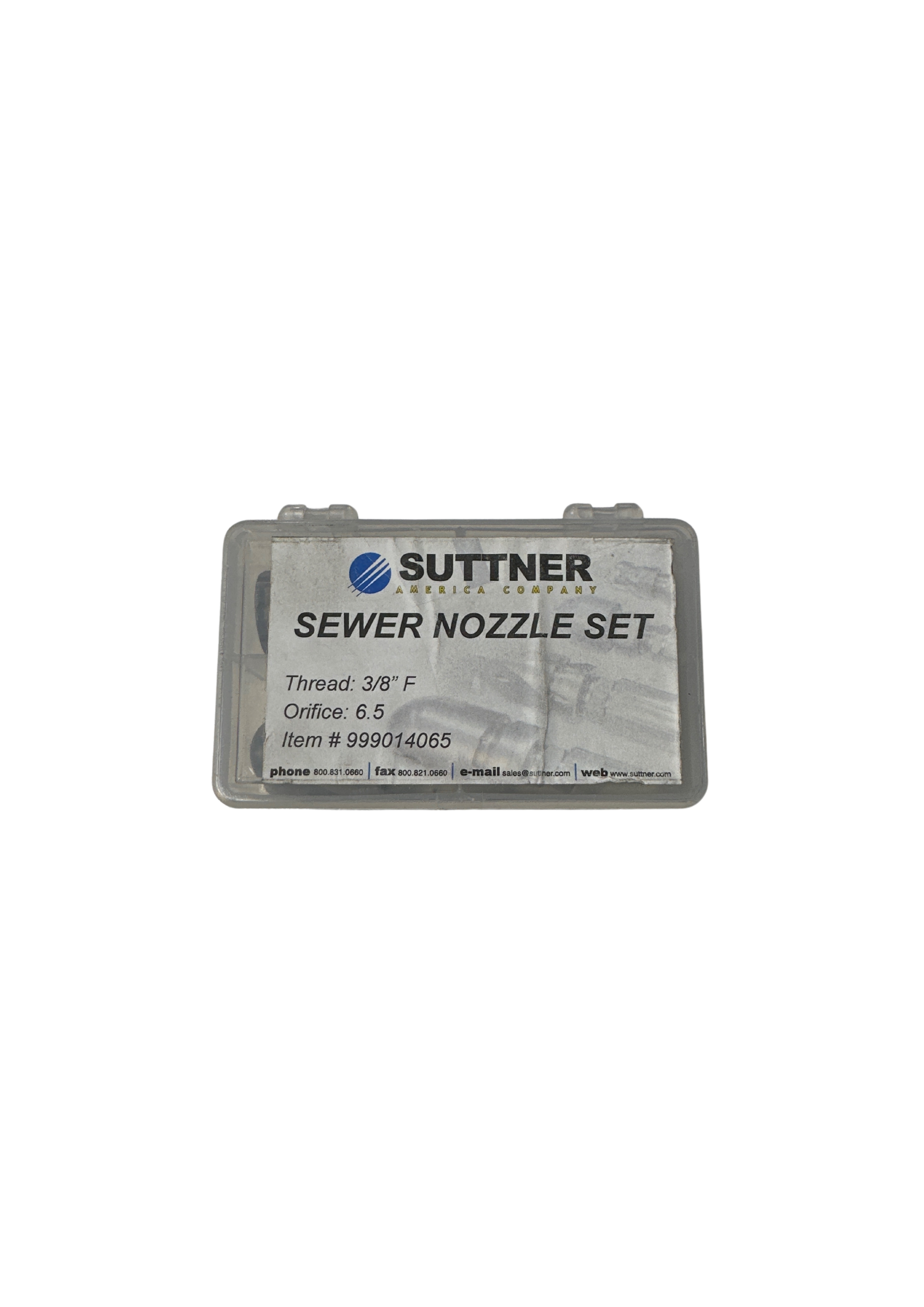 Sewer Nozzle Set 3/8