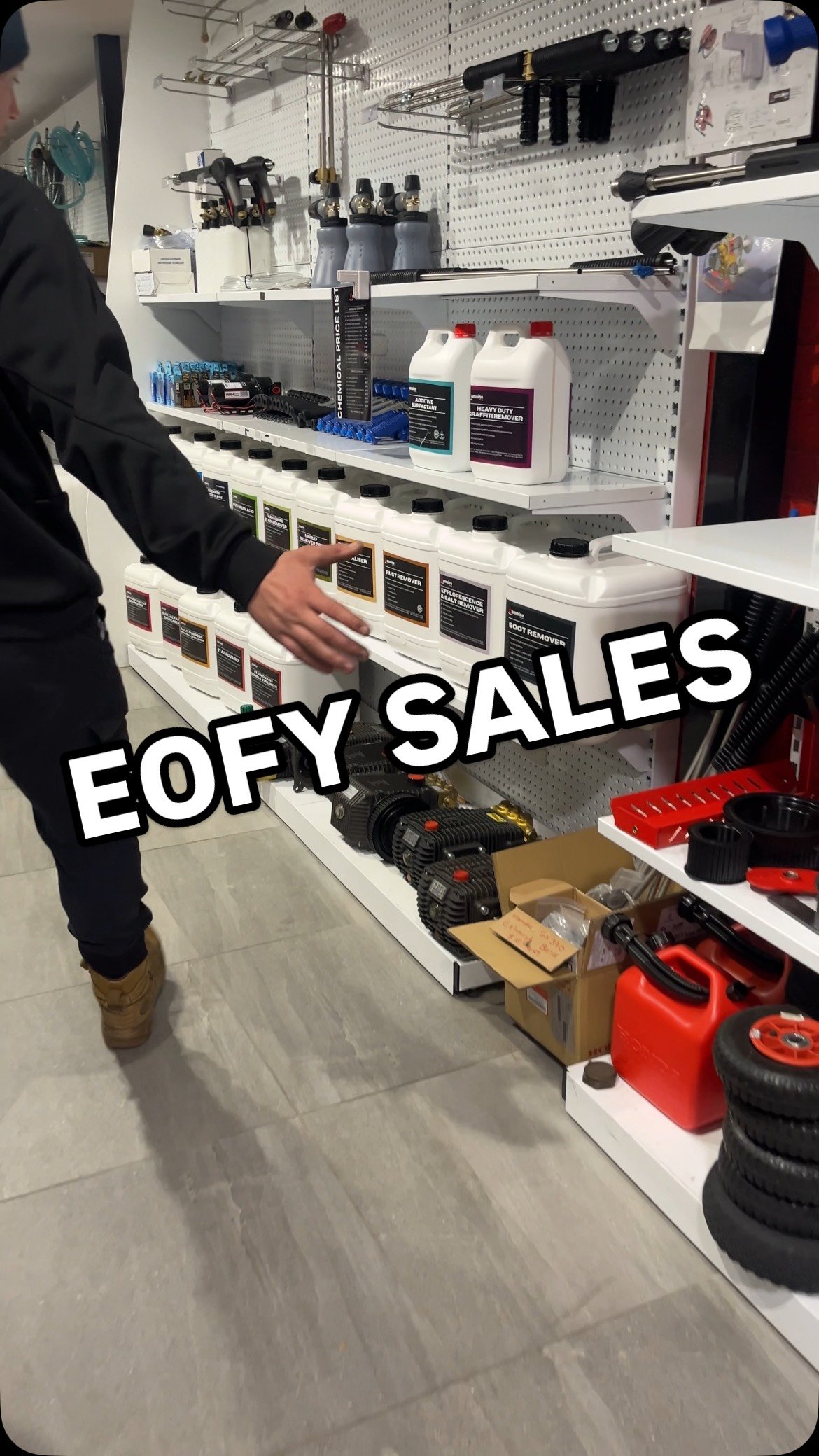 🚨LAST FEW DAYS REMAINING EOFY🚨 Reminder of what’s on offer & an extension on one of our HOTTEST deals 👀 Hit us up for any queries.
#pressurecleaning #softwash #cleaningchemicals #exteriorcleaning #brickcleaning #brickclean #pressureclea