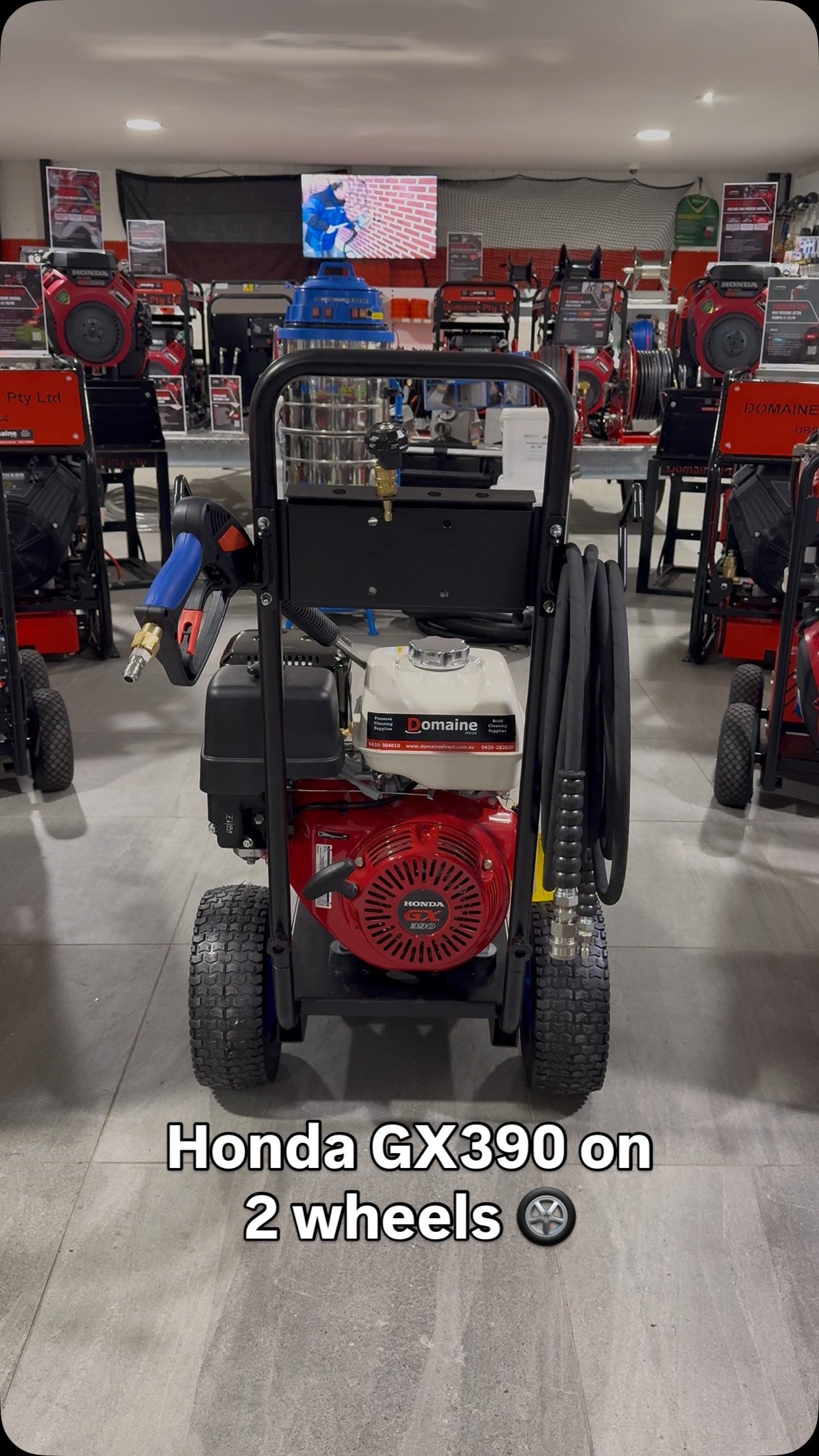 Honda GX390 on 2 wheels 🛞 Compact and easy to transport solution for your commercial pressure washing needs ✅ Full walkthrough coming 🔜
#pressurecleaning #softwash #cleaningchemicals #exteriorcleaning #brickcleaning #brickclean #pressureclean #pl