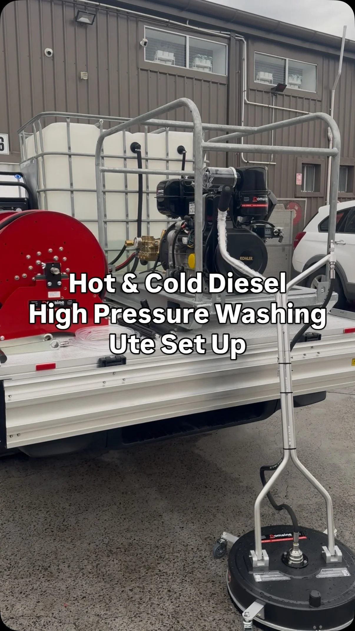 Hot and cold diesel high pressure washing Ute set up for customers in Melbourne 🤩
#pressurecleaning #softwash #council #nswgovernment #cleaningchemicals #exteriorcleaning #brickcleaning #brickclean #pressureclean #plumber #tradies #carwash #pressur