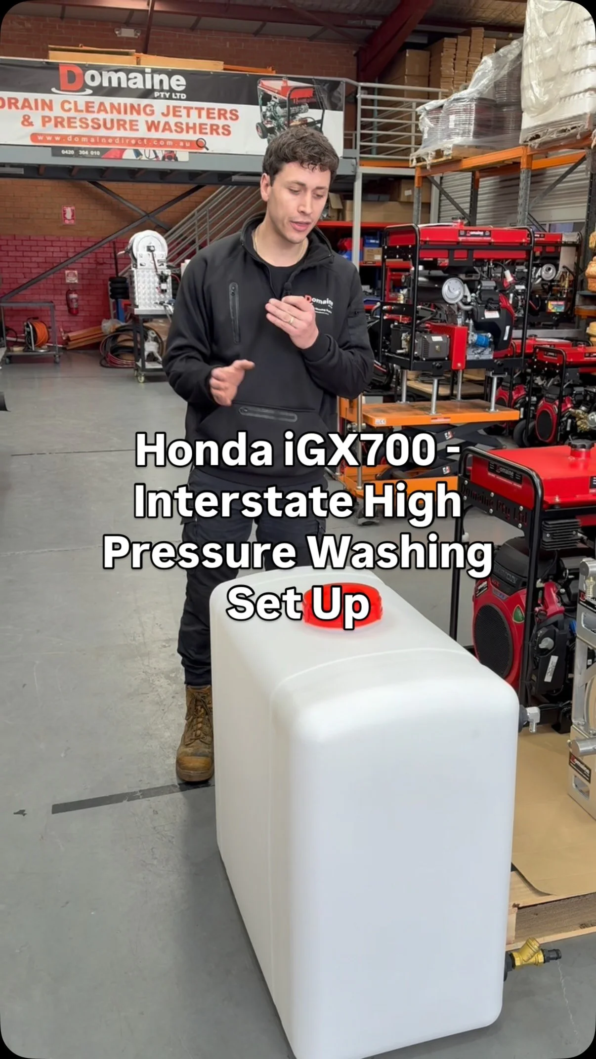 Honda iGX700 - interstate high pressure washing set up headed to Queensland ☀️
#pressurecleaning #softwash #cleaningchemicals #exteriorcleaning #brickcleaning #brickclean #pressureclean #plumber #tradies #carwash #pressurecleaningsupplies #pressur