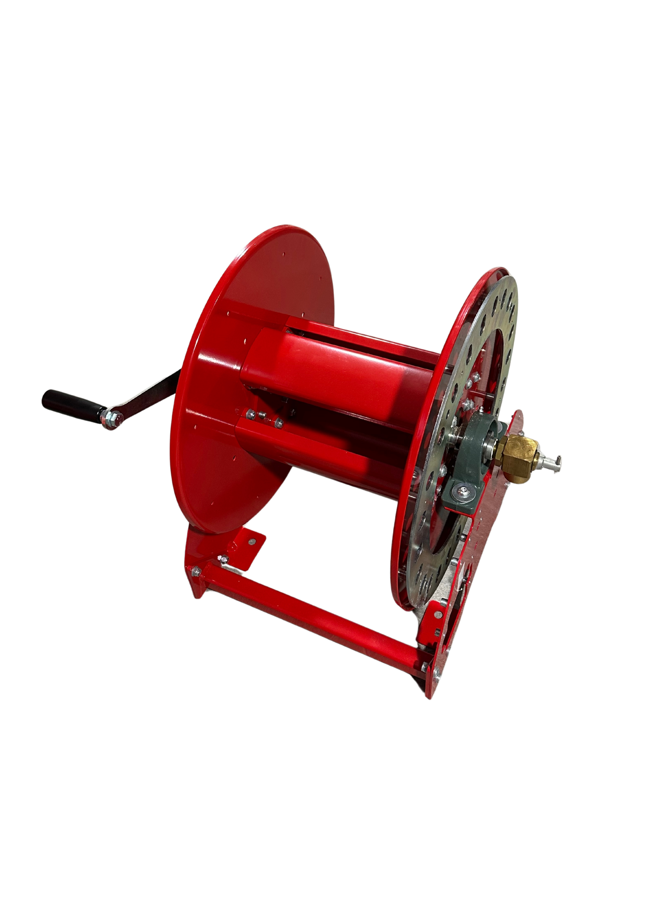 red heavy duty low pressure hose reel.png