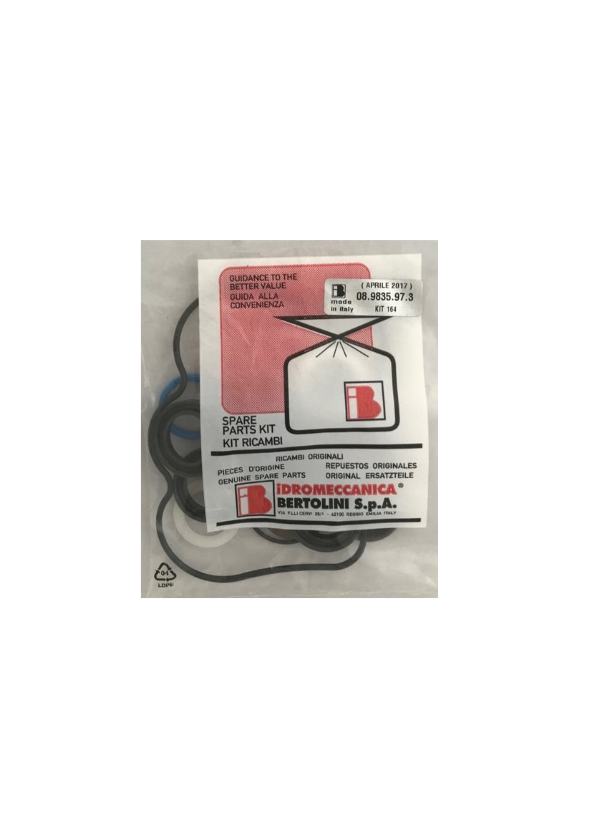 Bertolini Minor Seal Kit 164
